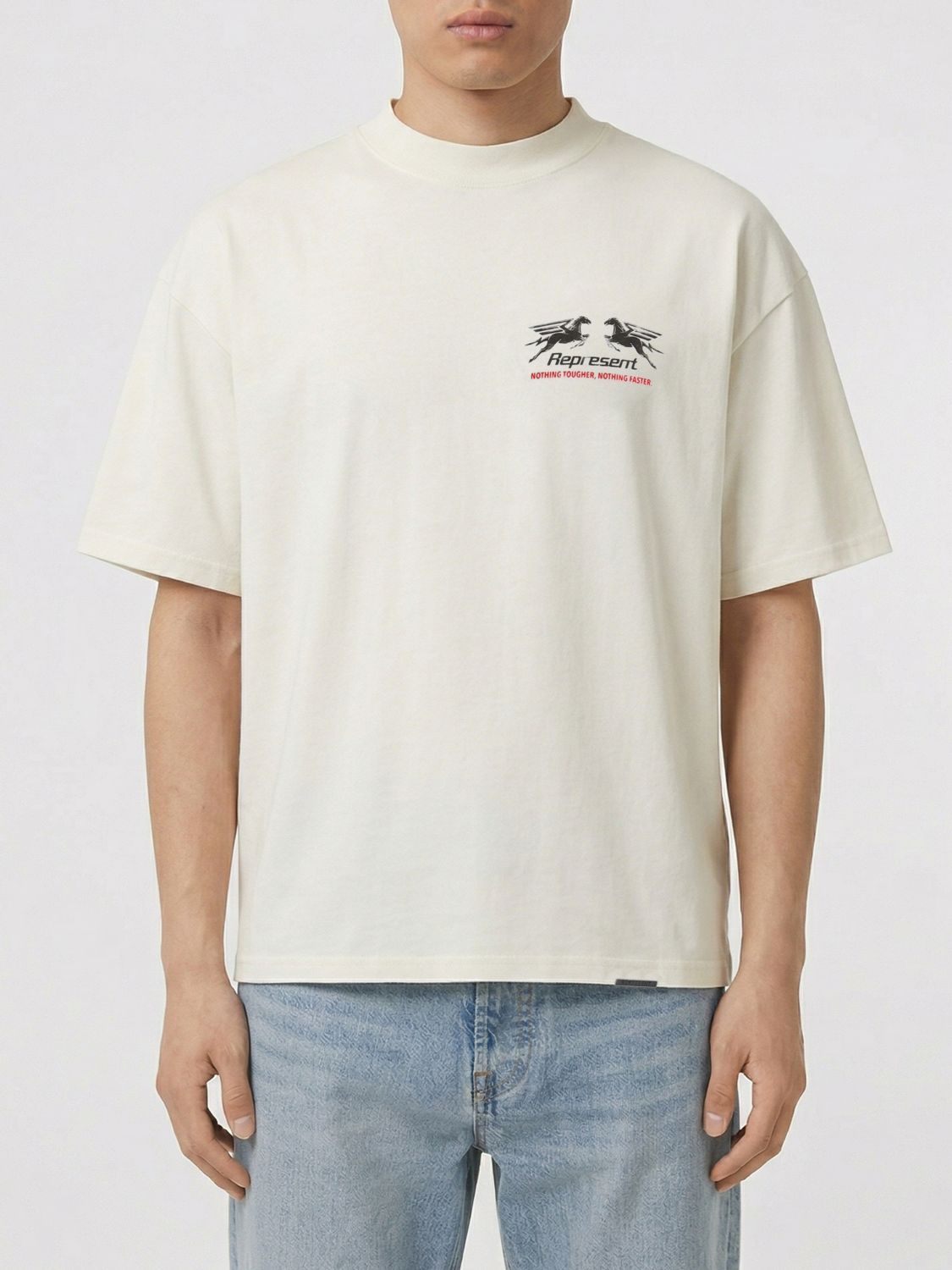 REPRESENT REPRESENT PRINTED COTTON T-SHIRT,I27135001