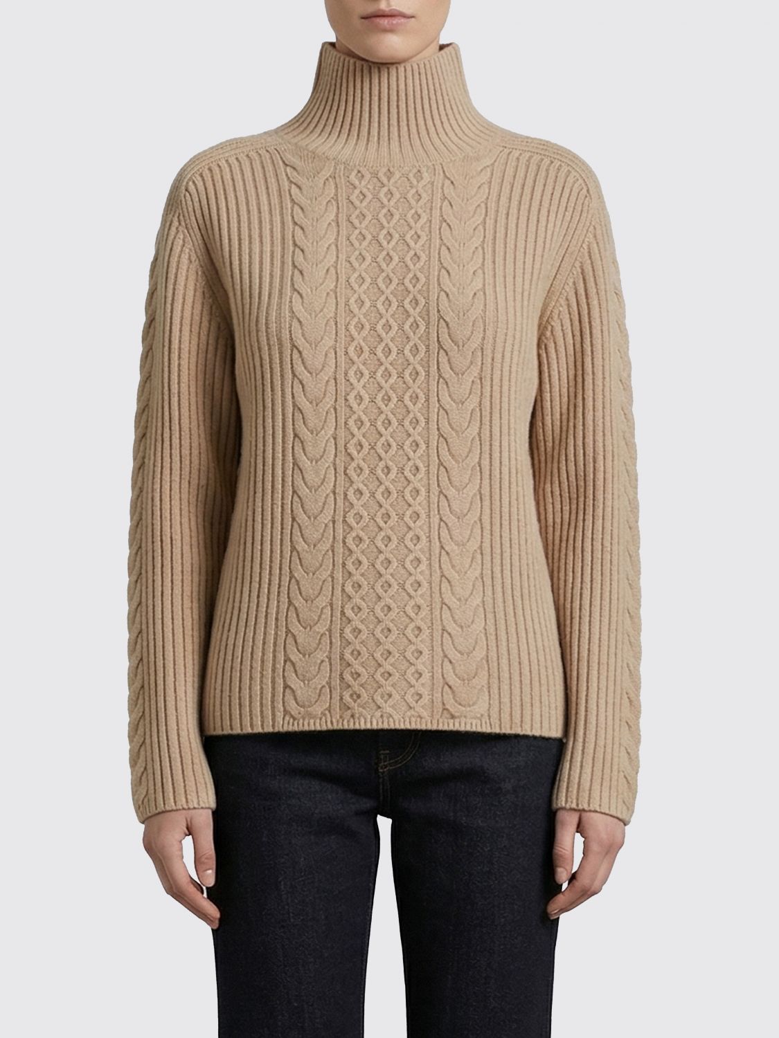 'S Max Mara Wool and Cashmere Turtleneck Jumper　マックスマーラ ウール＆カシミア タートルネック セーター 'S