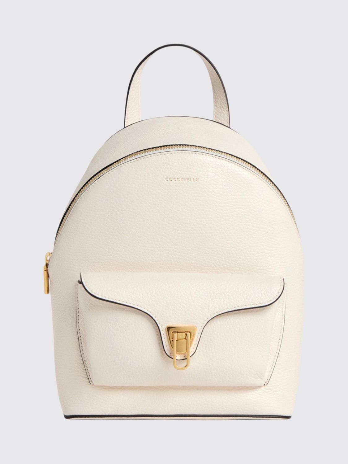 COCCINELLE Backpack Woman color White