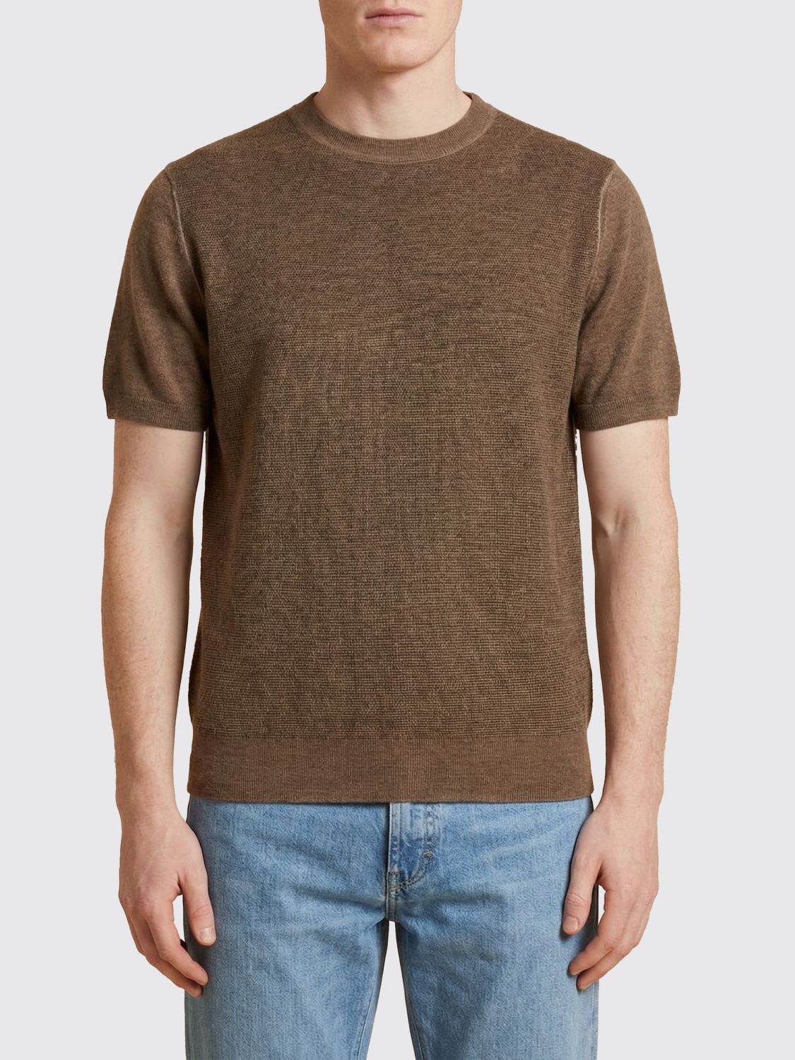CANALI Wool and Silk Sweater　CANALI ウールとシルクのセーター CANALI