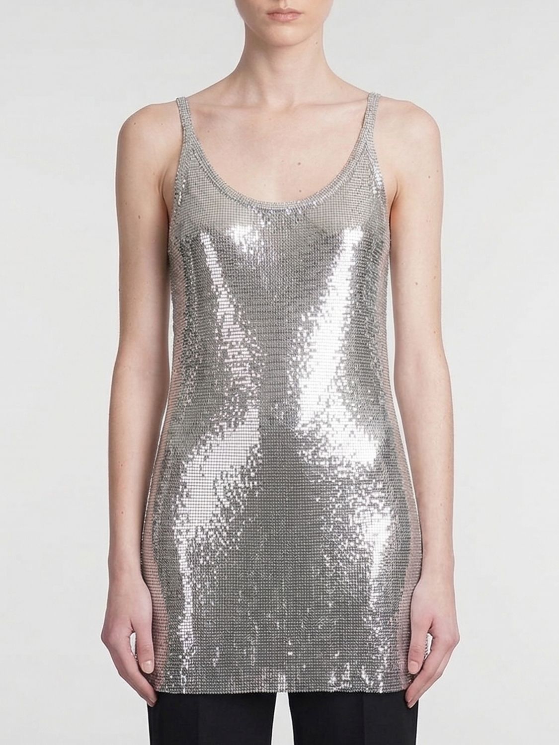 Maglia RABANNE Donna colore Argento