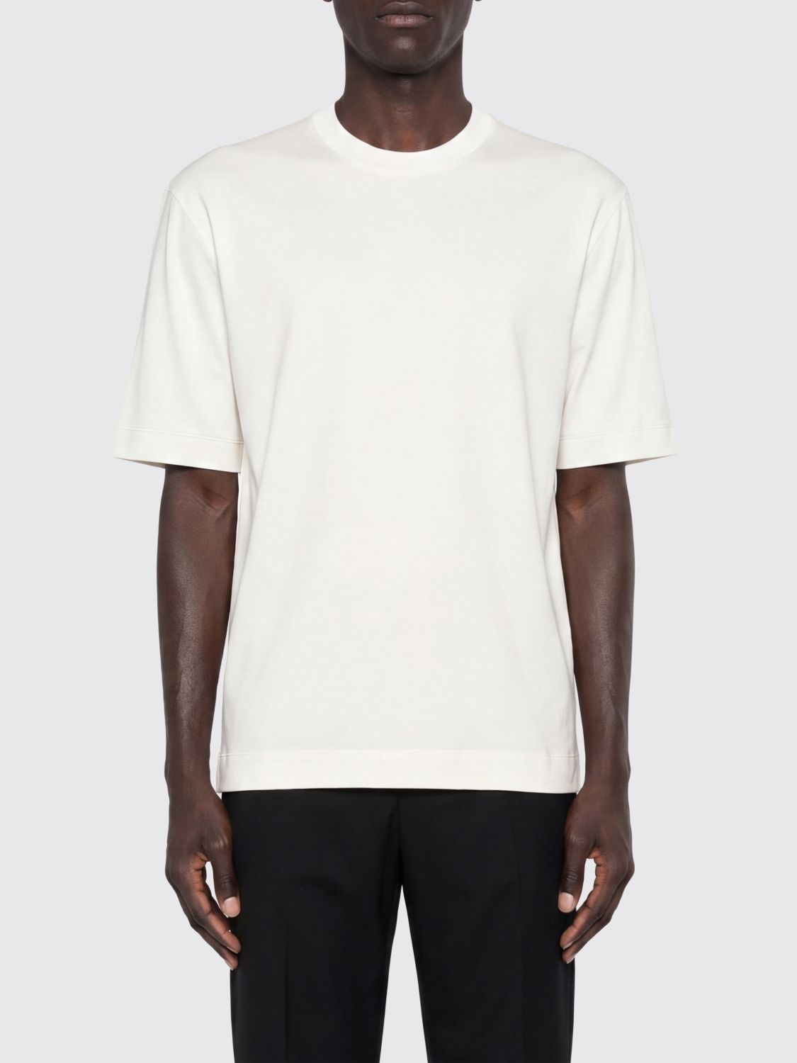 ZEGNA Cotton and Silk T-shirt　ZEGNA コットン＆シルク Tシャツ ZEGNA