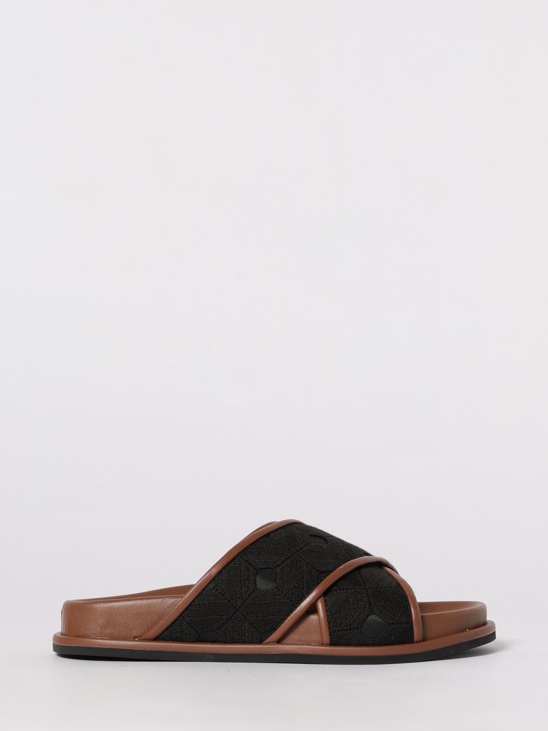 Max Mara MAX MARA Heeled Sandal Woman color Black　MAX MARA ヒール サンダル ウーマン カラー ブラック