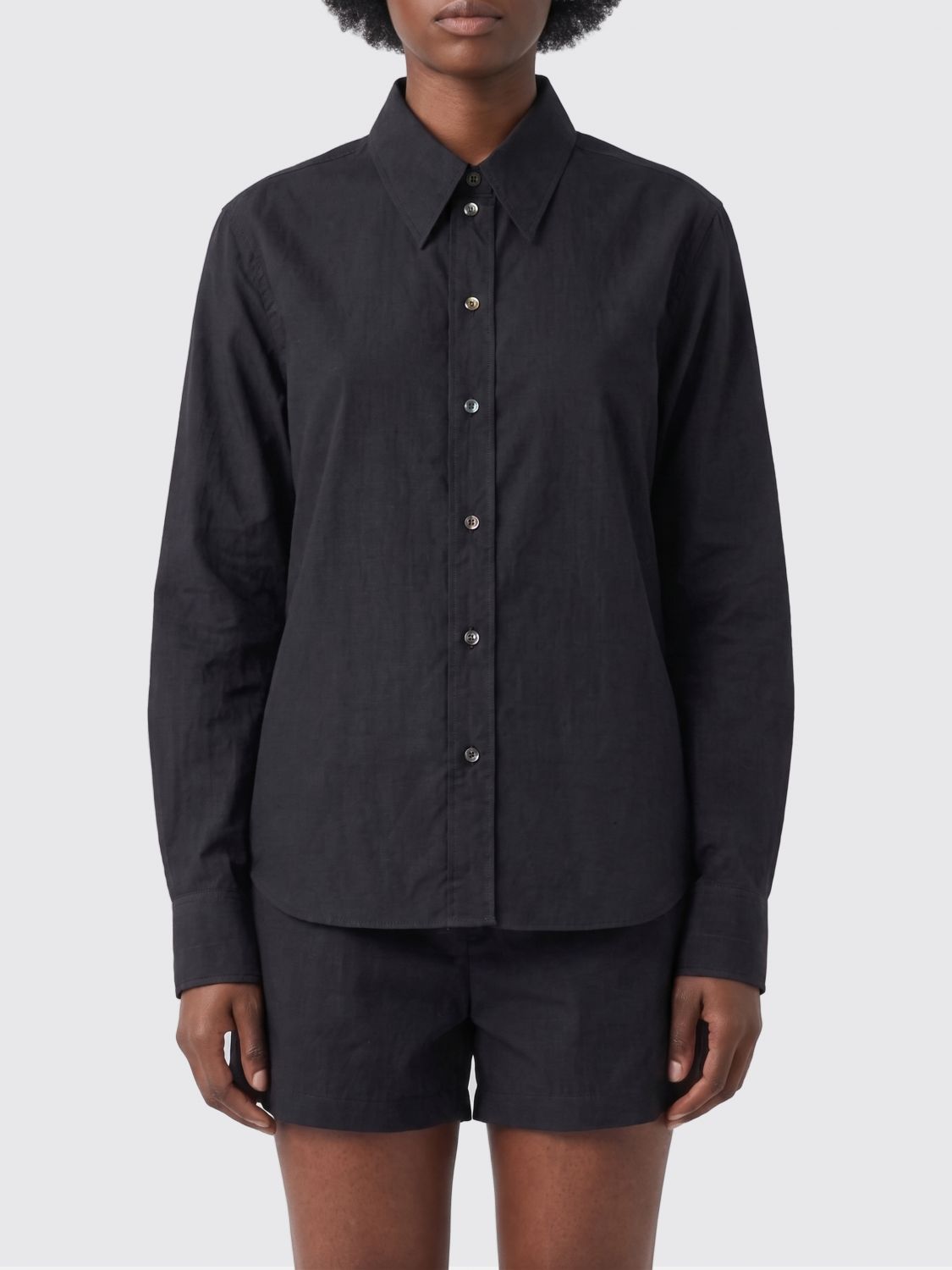 LEMAIRE Classic Cotton and Silk Shirt　LEMAIRE クラシック コットン＆シルク シャツ LEMAIRE