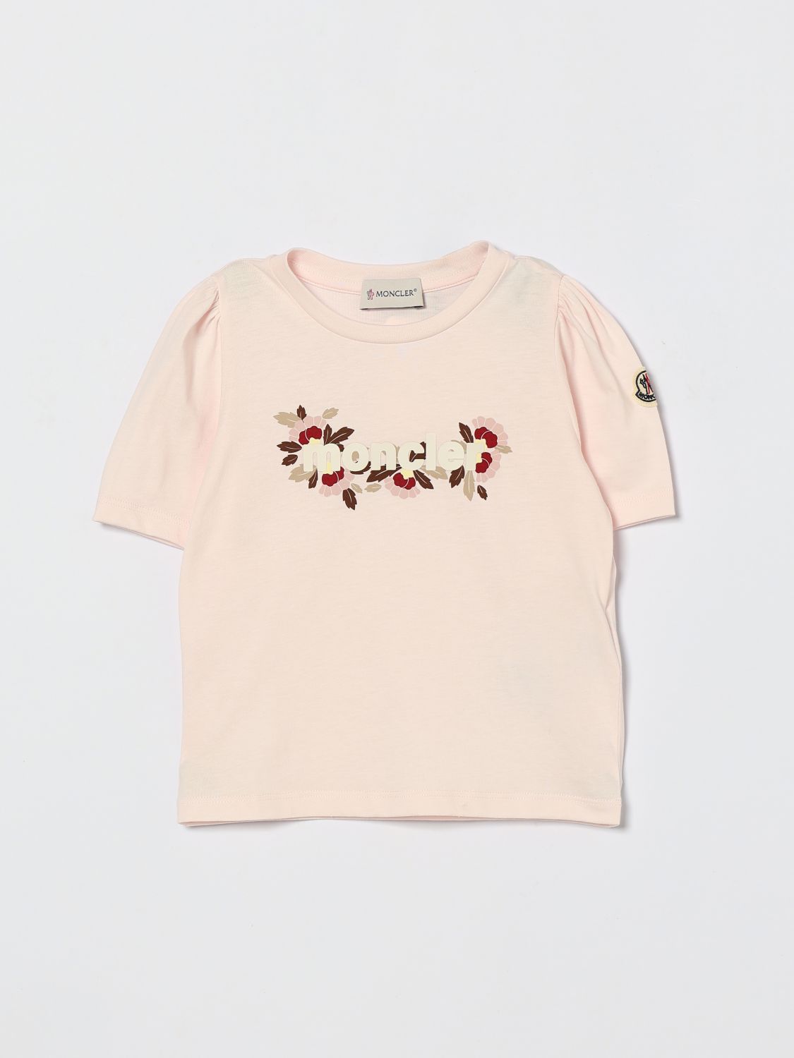 MONCLER Baumwoll-T-Shirt mit Logo
