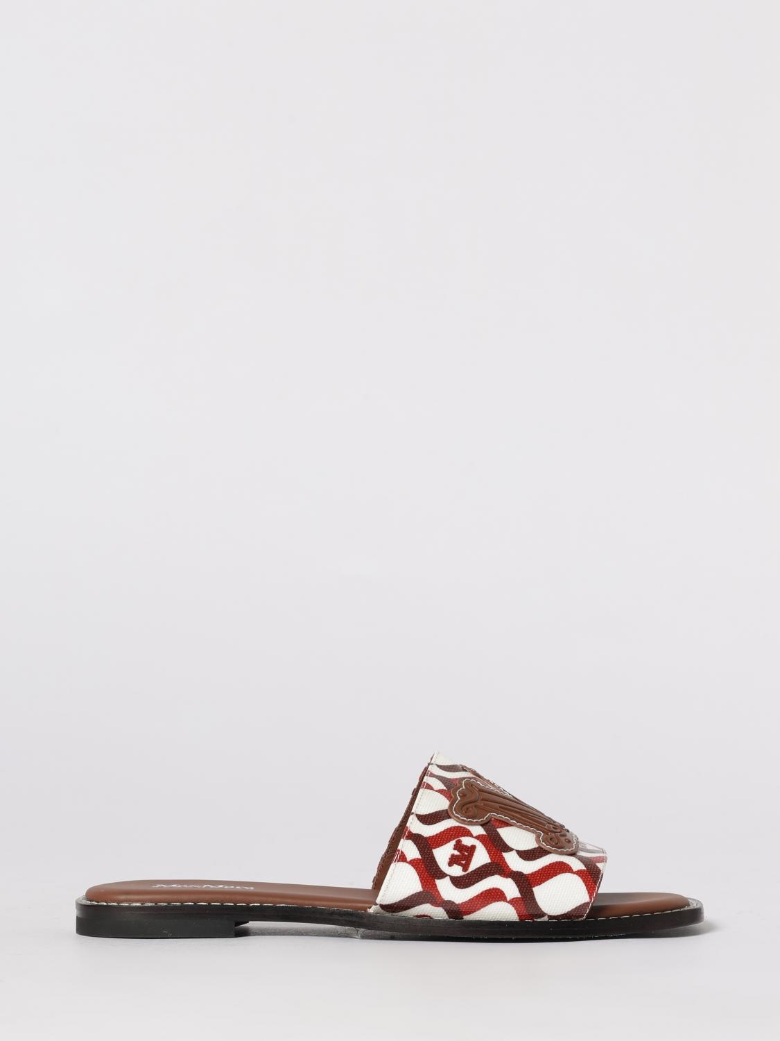 Max Mara MAX MARA Heeled Sandal Woman color Multicolor　MAX MARA ヒール サンダル ウーマン カラー マルチカラー