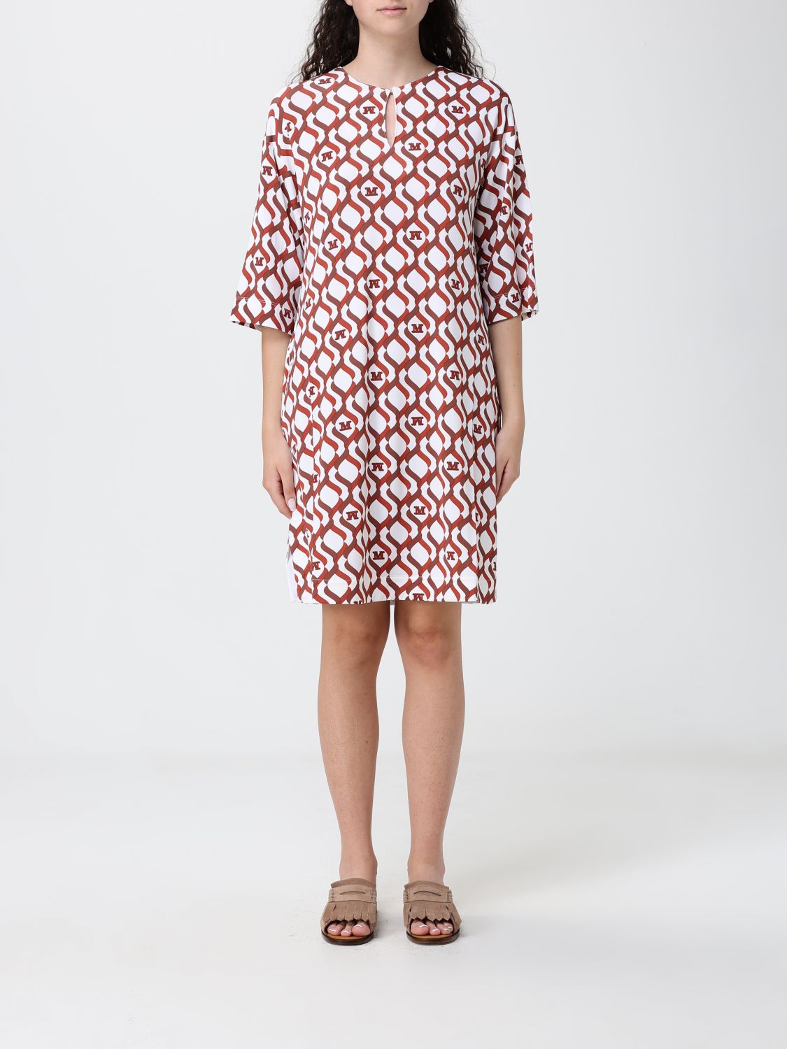 MAX MARA Dress Woman color Rust