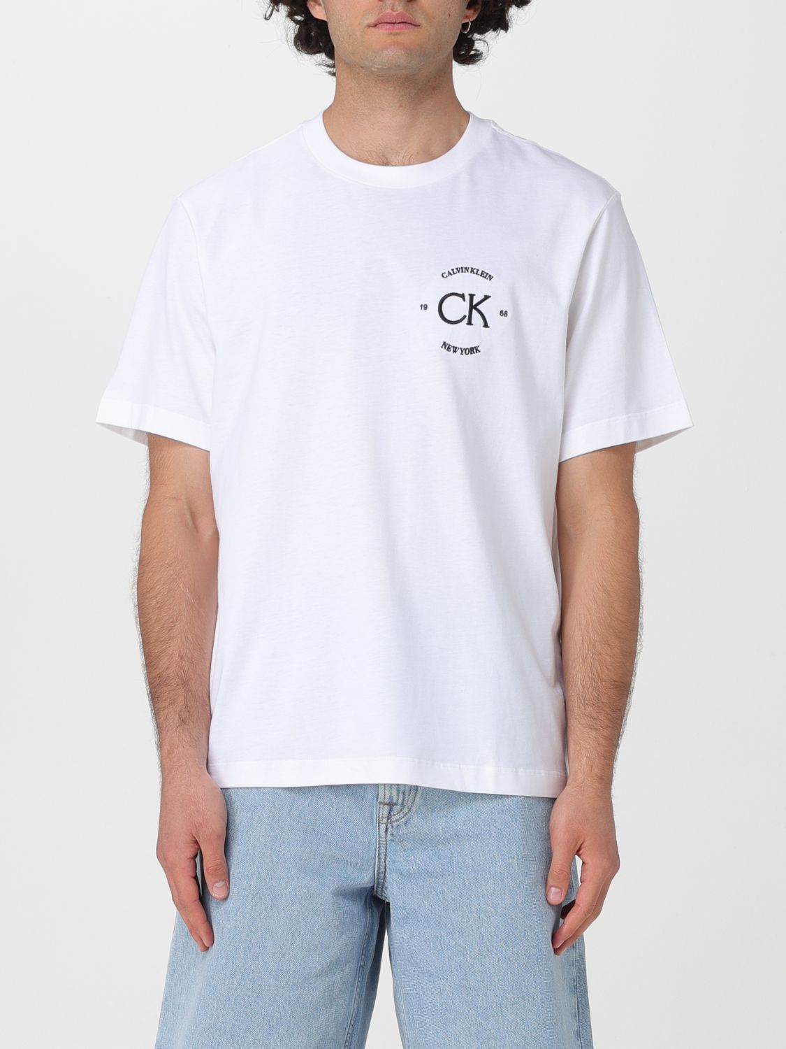 CALVIN KLEIN JEANS T-Shirt Uomo colore Bianco
