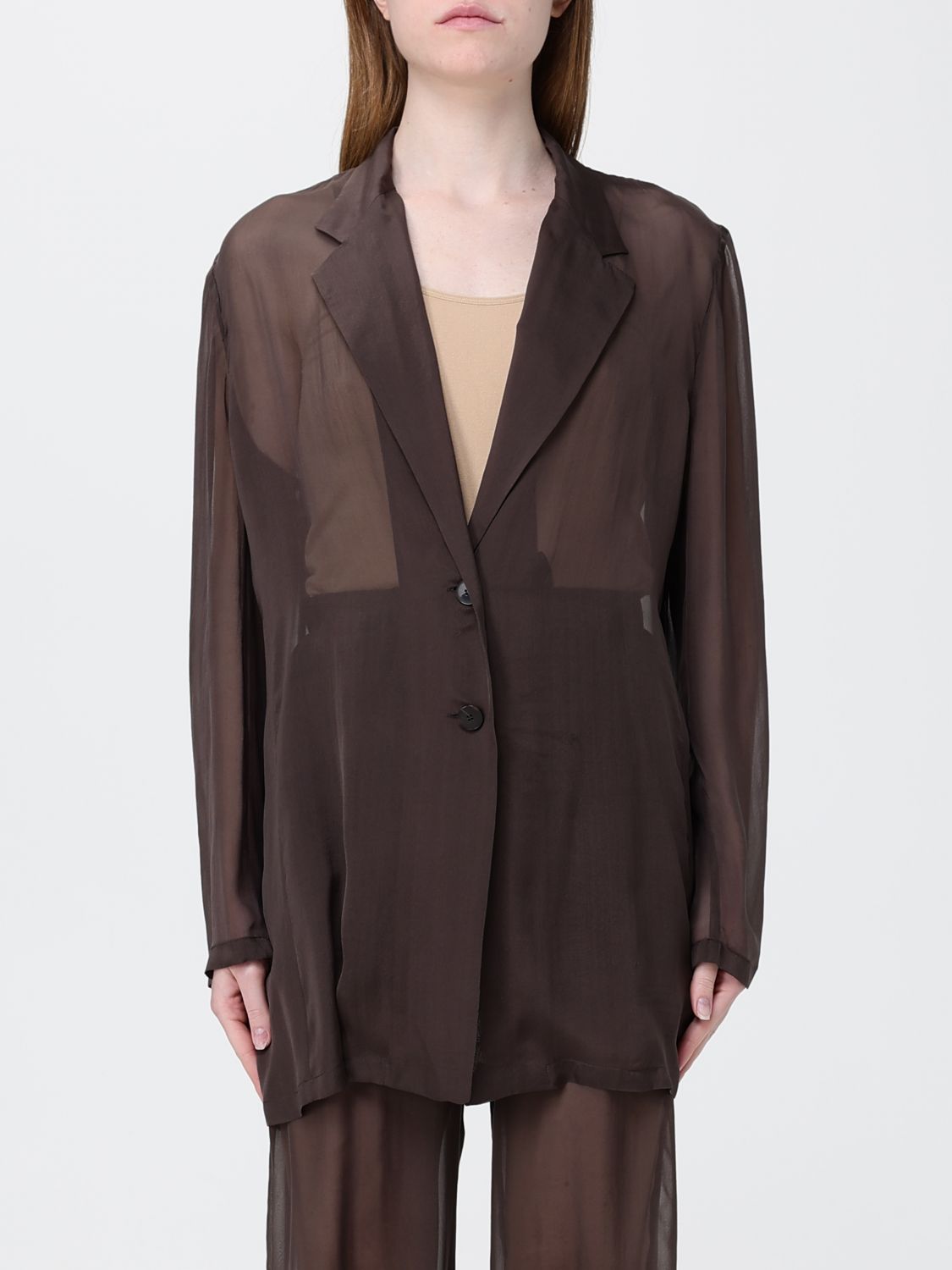 Alysi Silk Blazer