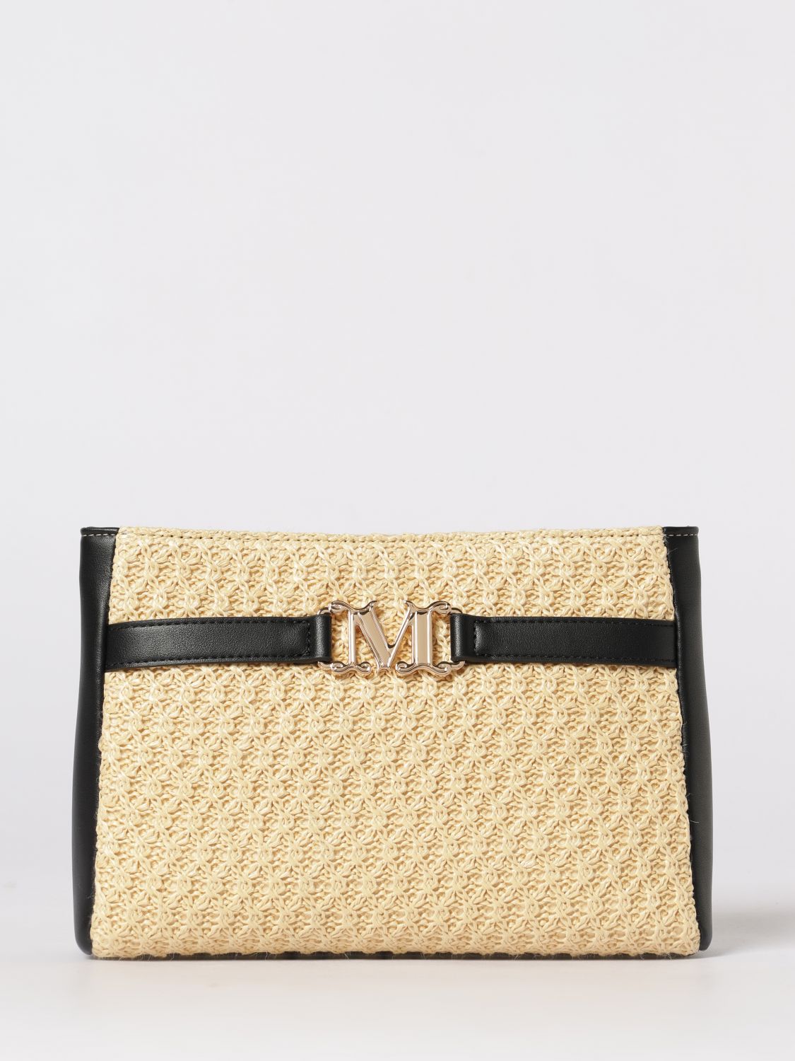 Max Mara MAX MARA Clutch Woman color Beige　MAX MARA クラッチ ウーマン カラー ベージュ
