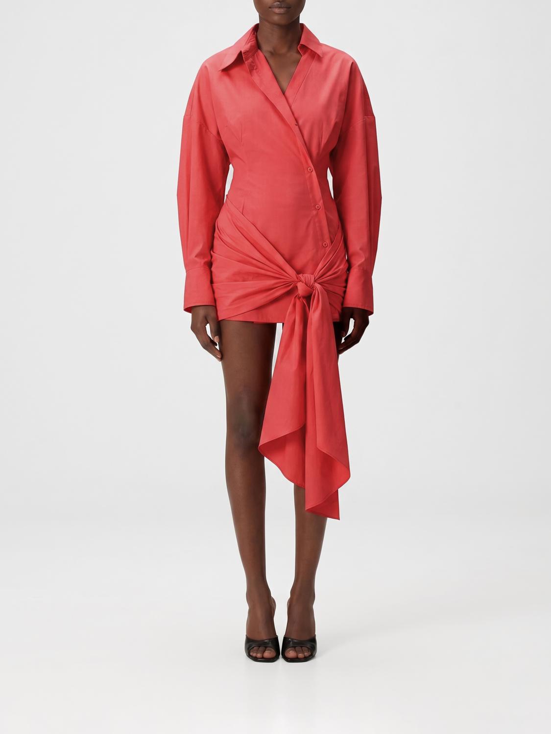 THE ATTICO Abito chemisier in cotone