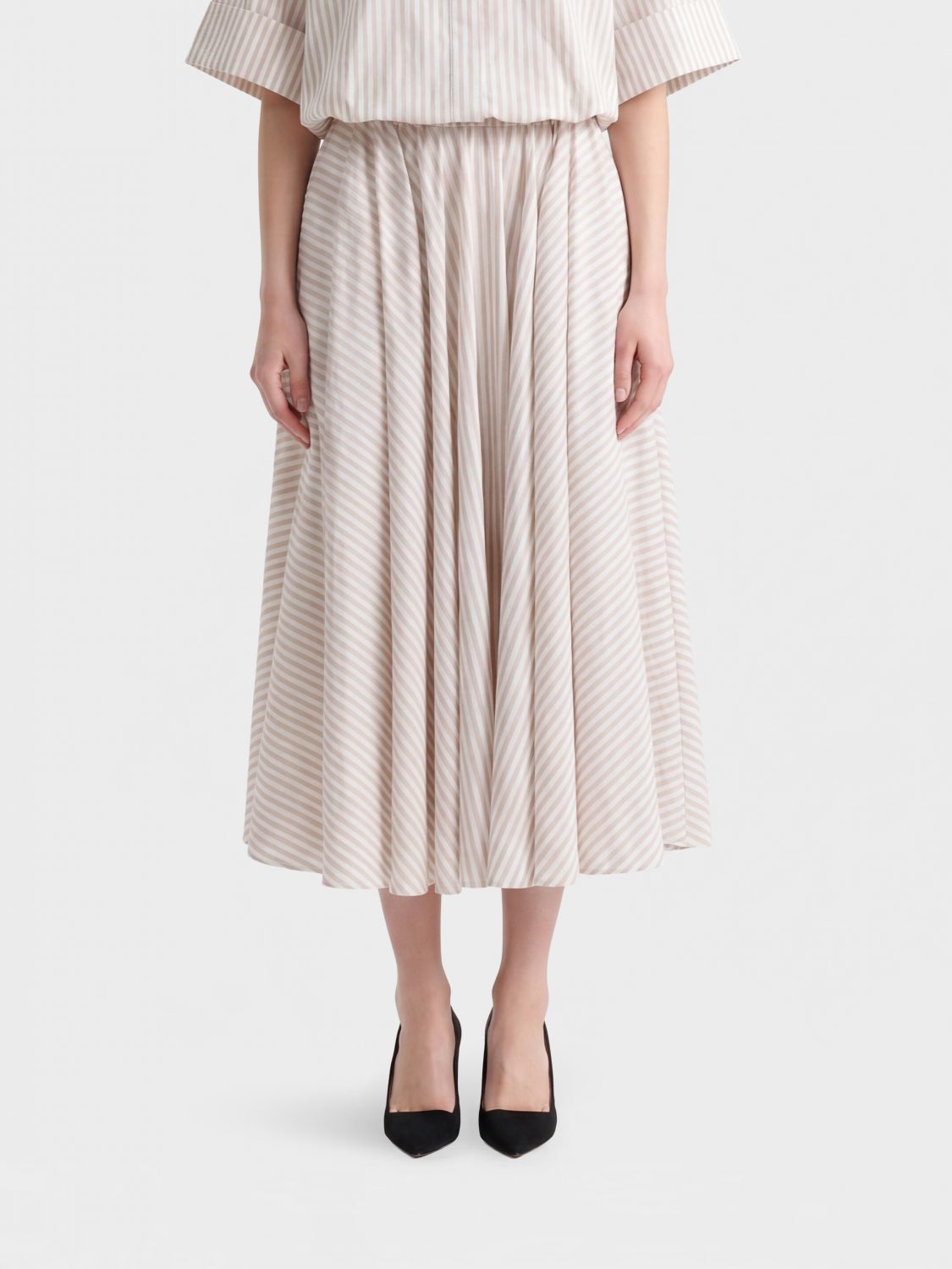 PATOU Skirt Woman color Beige