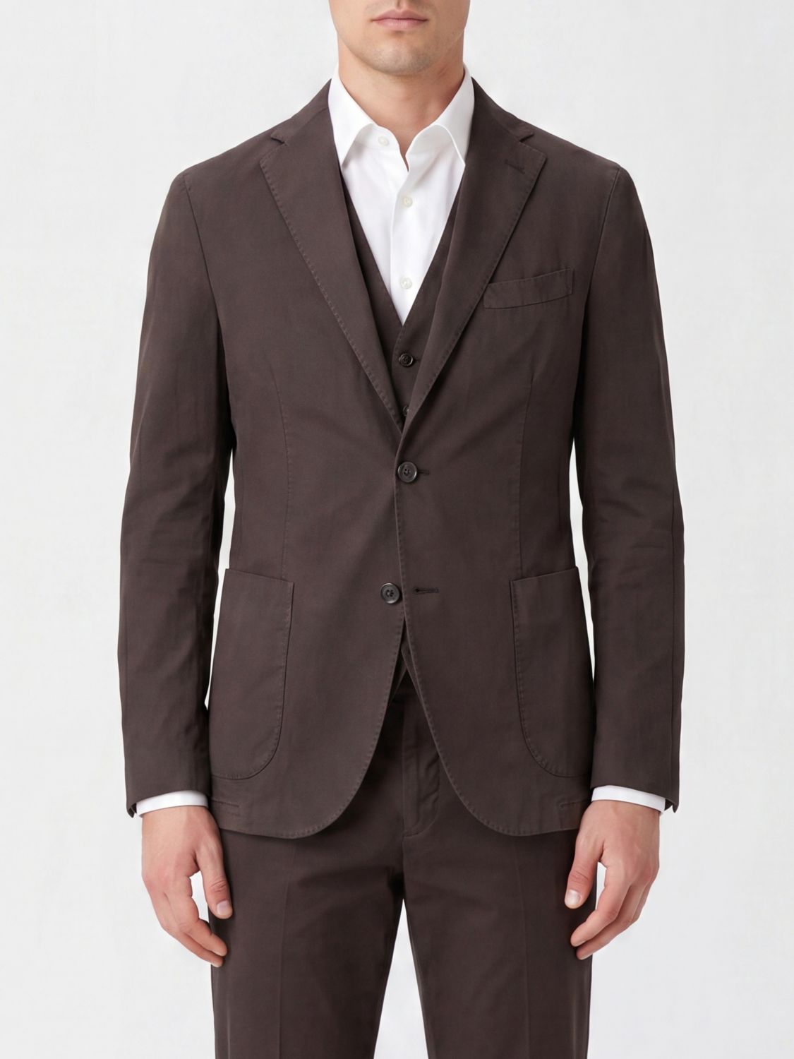 BOGLIOLI Blazer a monopetto in jersey