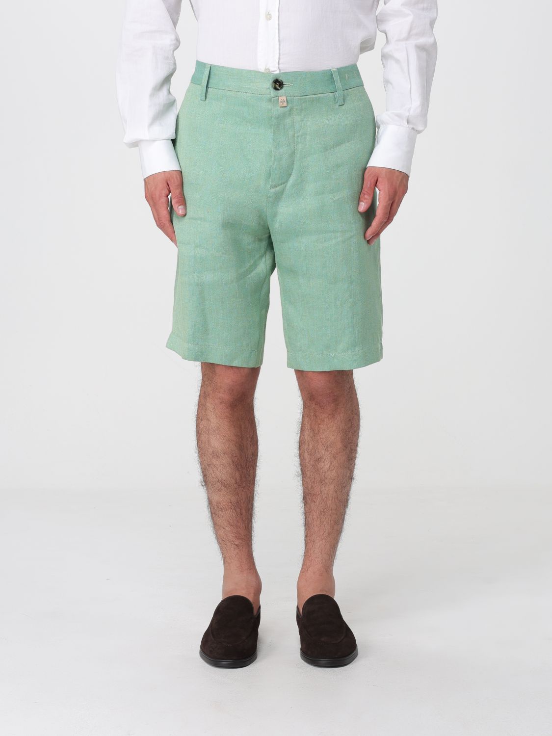 JACOB COHEN Pantaloncini chino in lino