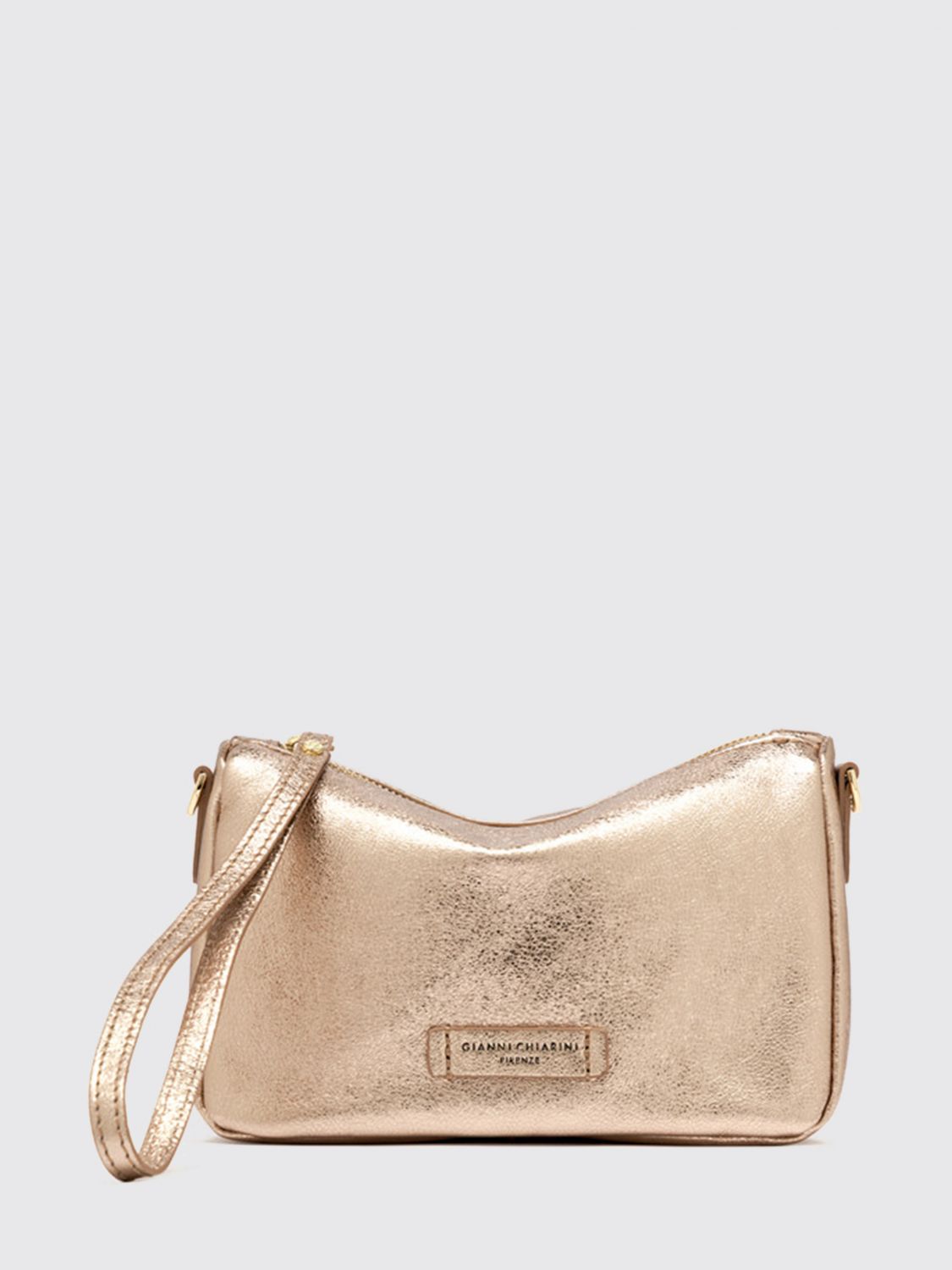 GIANNI CHIARINI Pouch Nora in pelle laminata