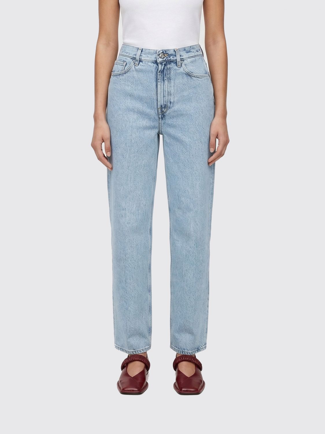 TOTEME Cotton Denim Straight Jeans　TOTEME コットンデニム ストレートジーンズ TOTEME