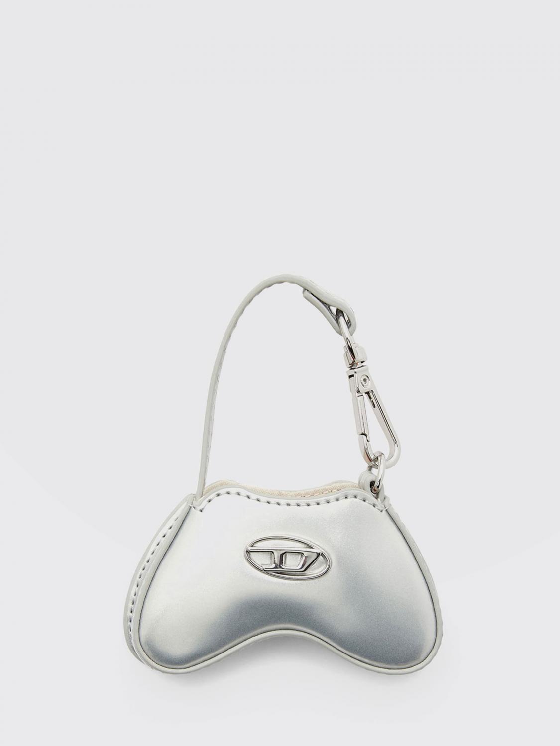 DIESEL Play Charm aus Lackleder mit Spiegel