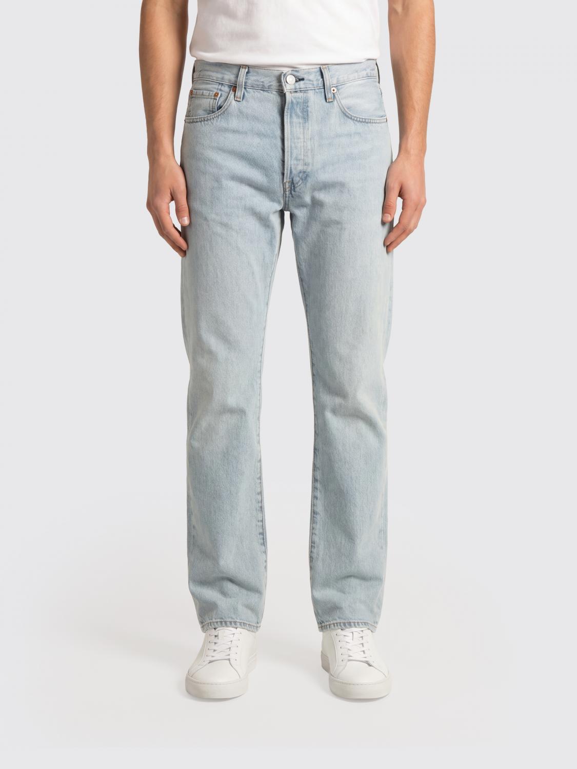 LEVI'S Jeans 501 in denim di cotone