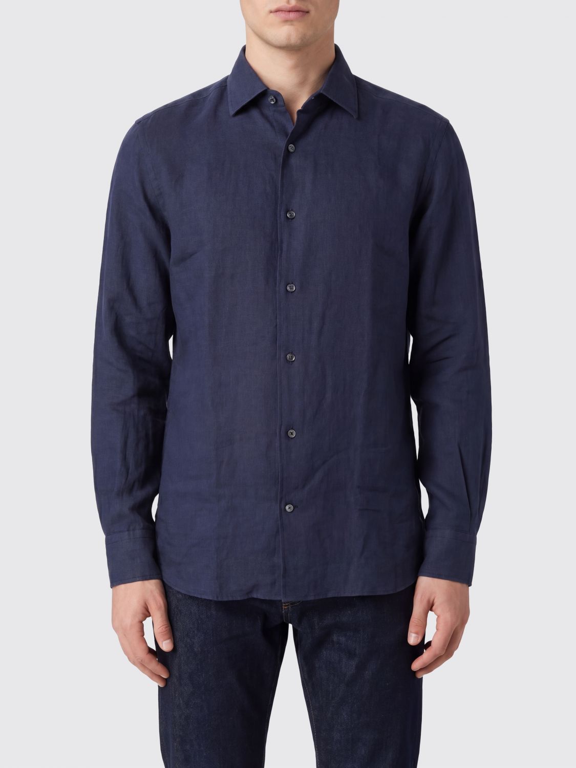 ZEGNA Camicia in lino