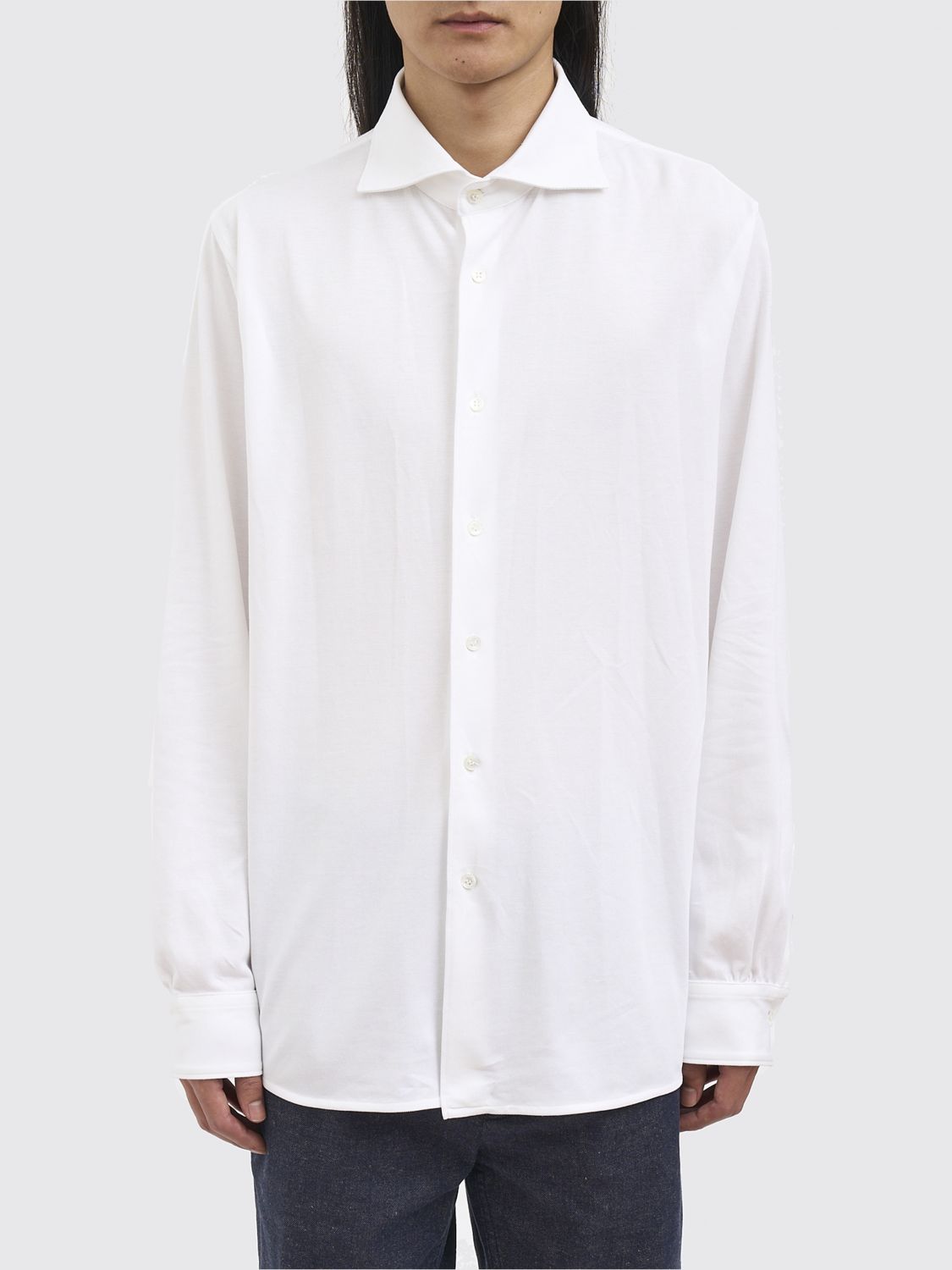 PAOLO PECORA Classic Poplin Shirt