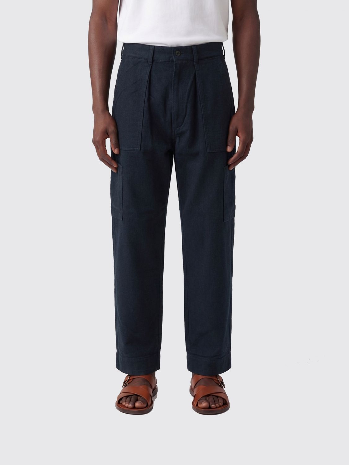Nanamica Cotton and Silk Regular Trousers