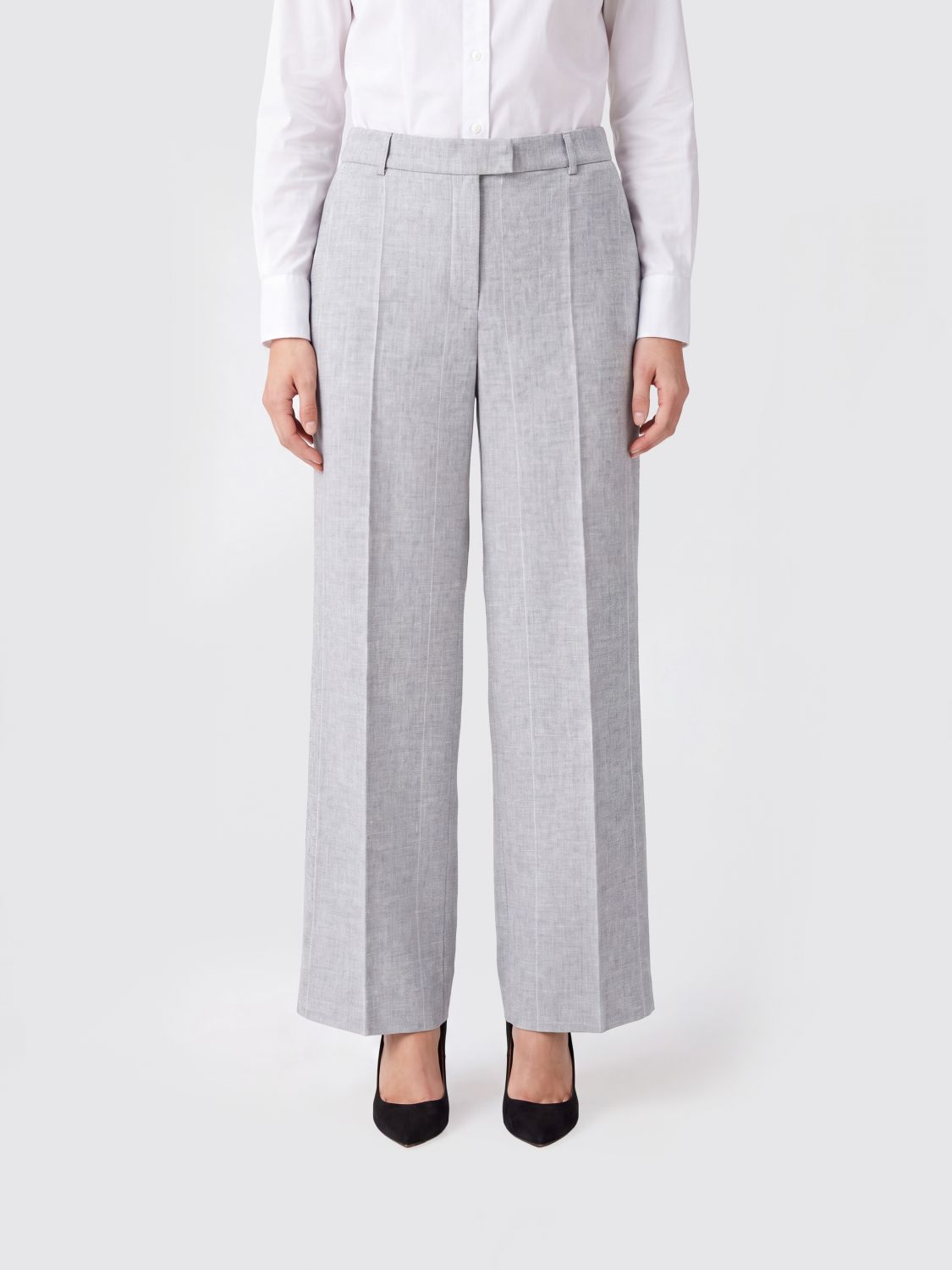 ELEVENTY Pants Woman color Denim