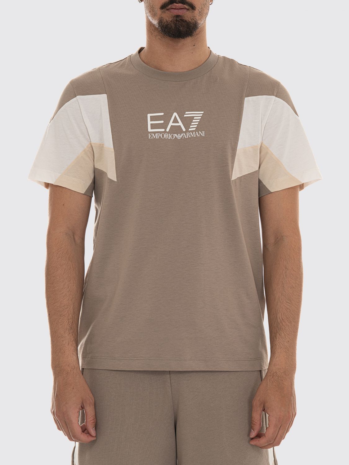 EA7 T-shirt in cotone con logo