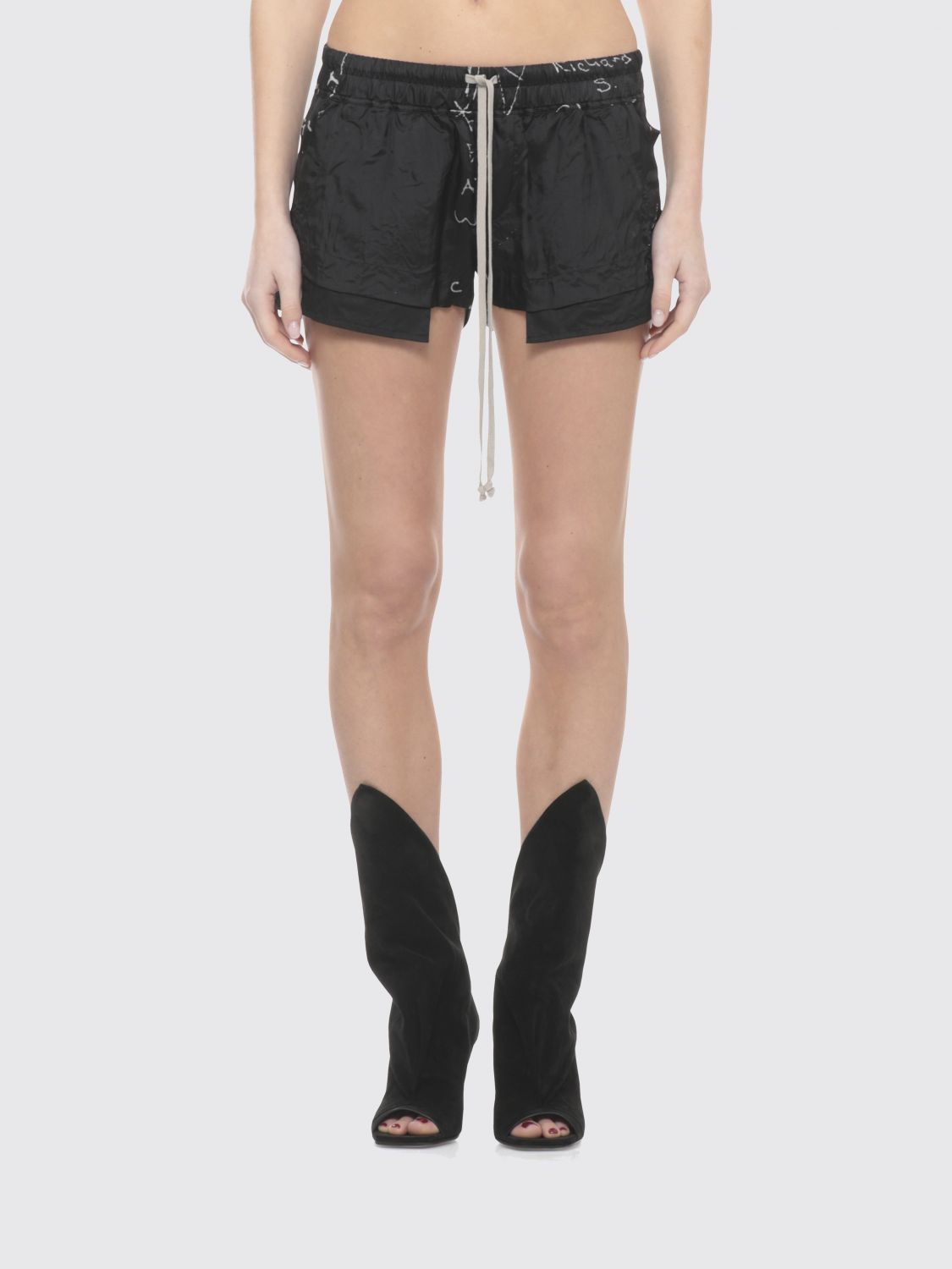 RICK OWENS Stretch Technical Fabric Shorts　RICK OWENS ストレッチテクニカルファブリックショーツ RICK