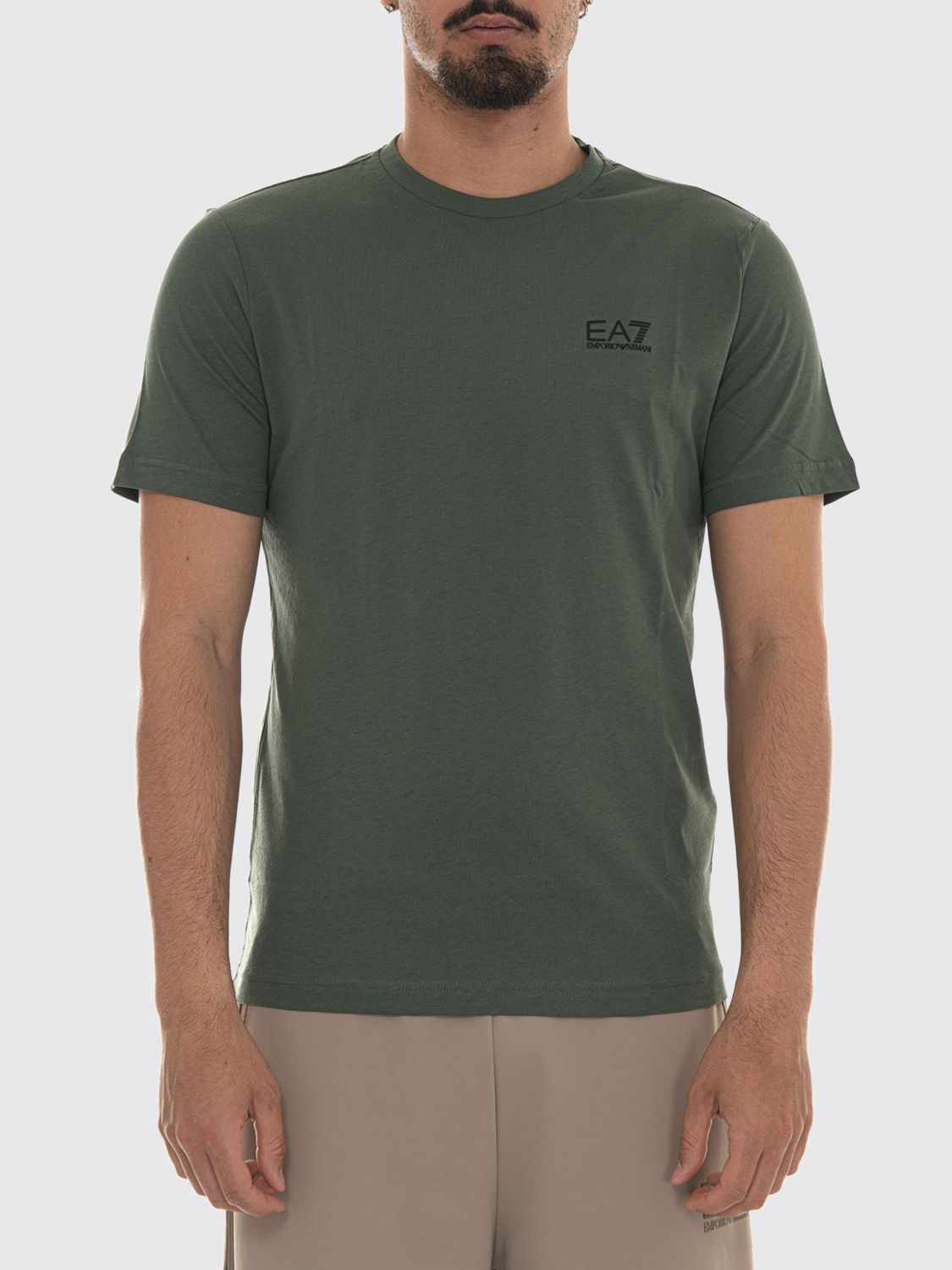 EA7 T-shirt in cotone con logo