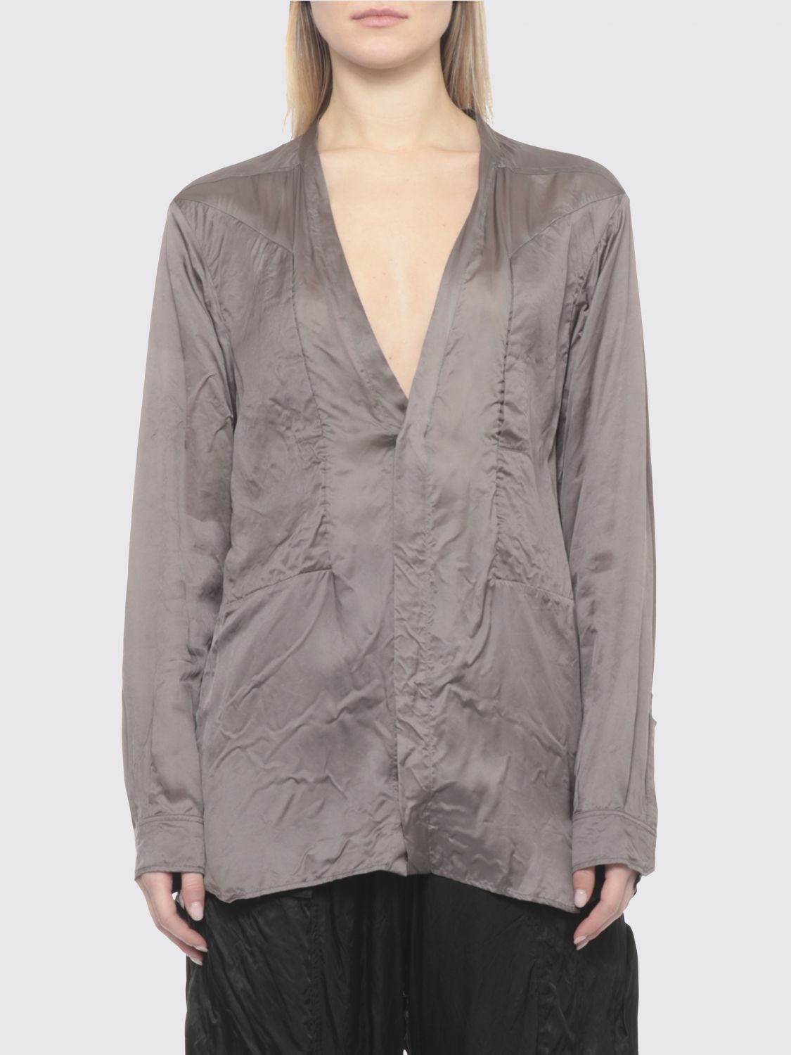 Rick Owens RICK OWENS Cotton Blend Shirt　RICK OWENS コットンブレンドシャツ