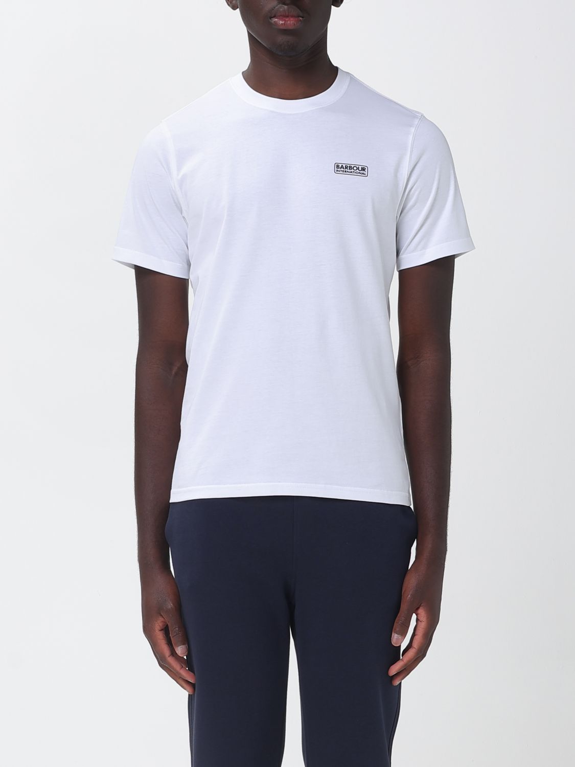 BARBOUR Baumwoll-T-Shirt mit Logo
