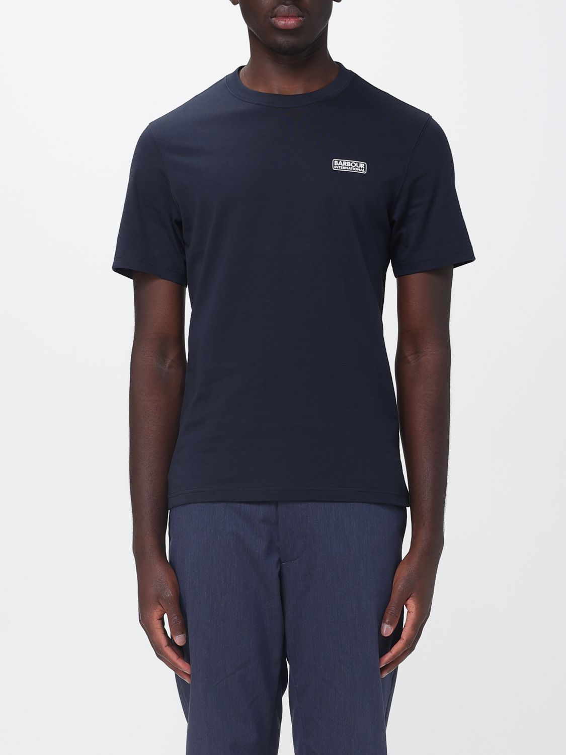 BARBOUR Baumwoll-T-Shirt mit Logo