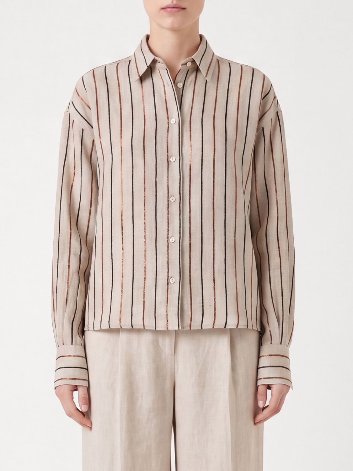 BRUNELLO CUCINELLI Camicia Donna colore Beige