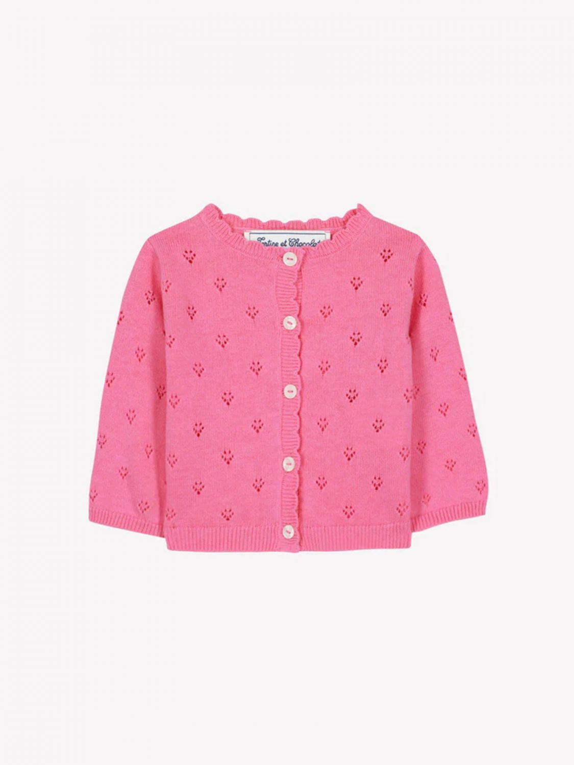 TARTINE ET CHOCOLAT Cardigan in cotone