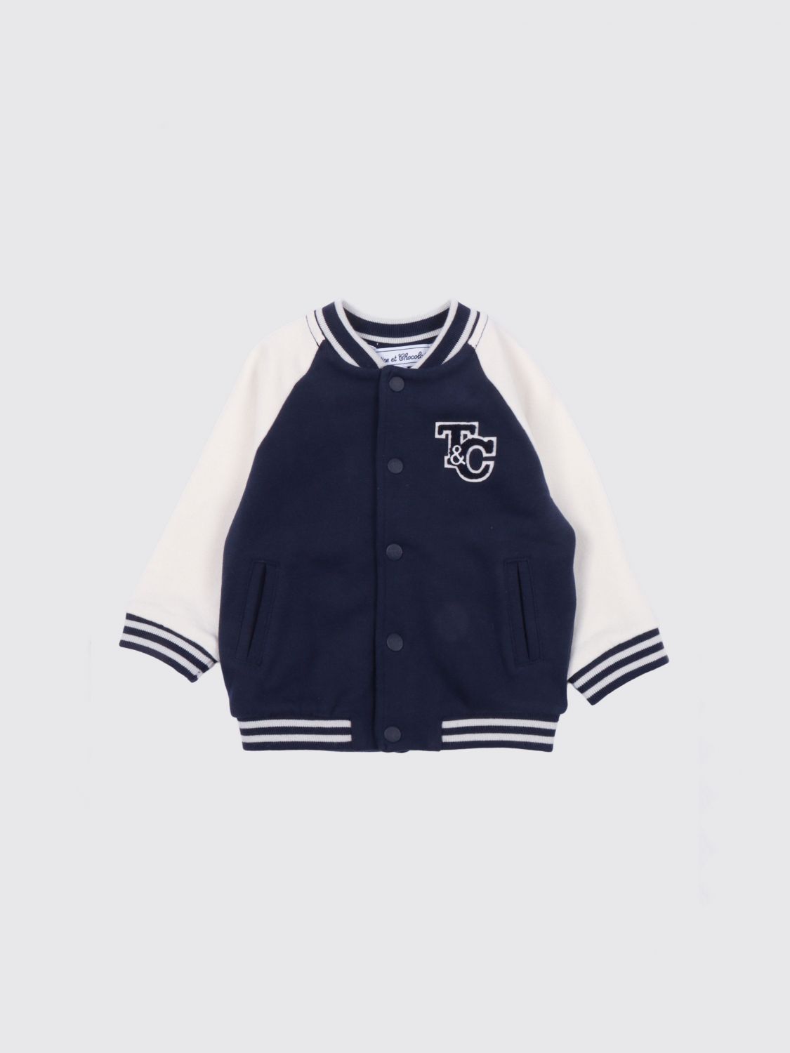 TARTINE ET CHOCOLAT Gilet Bambino colore Blue