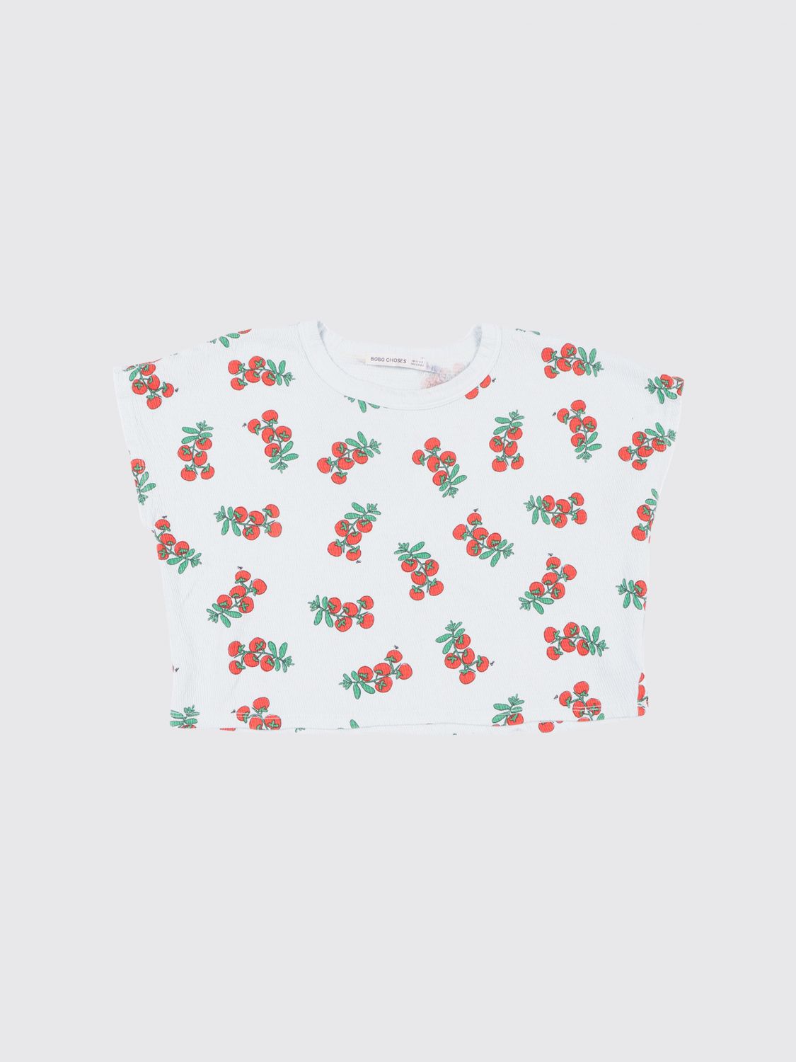 BOBO CHOSES Bedrucktes Baumwoll-Crop-T-Shirt