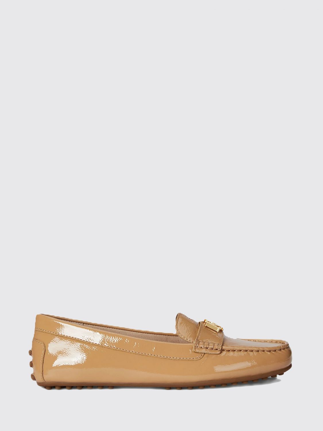 LAUREN RALPH LAUREN Mocassino driver in vernice