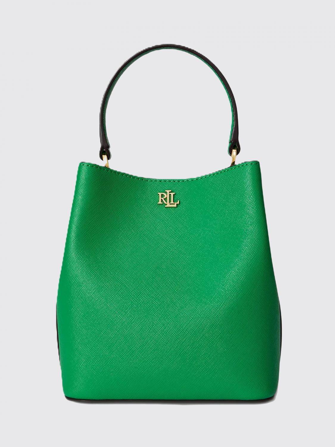 LAUREN RALPH LAUREN Borsa in pelle saffiano