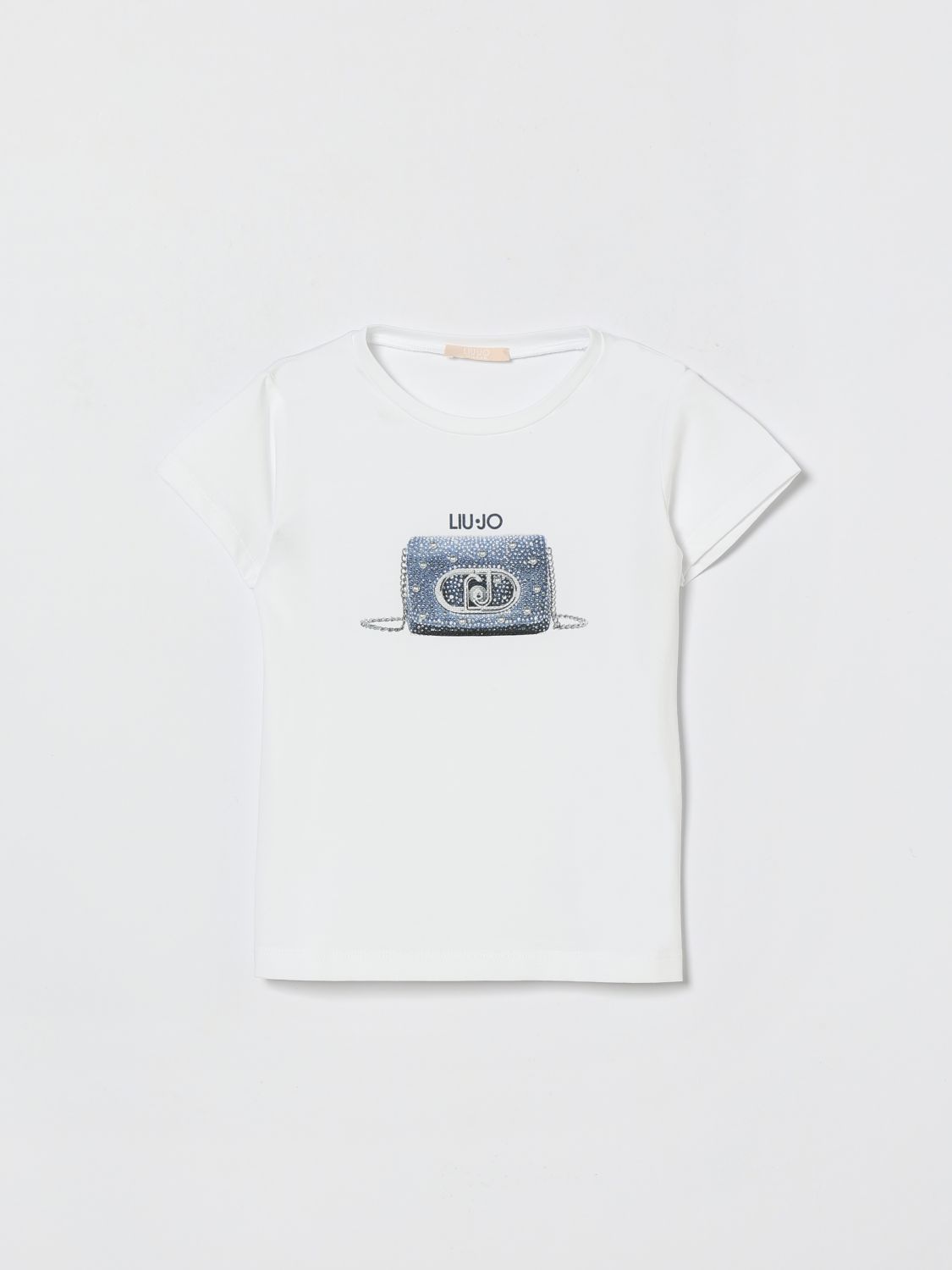 LIU JO Baumwoll-T-Shirt mit Puppen- und Herz-Print
