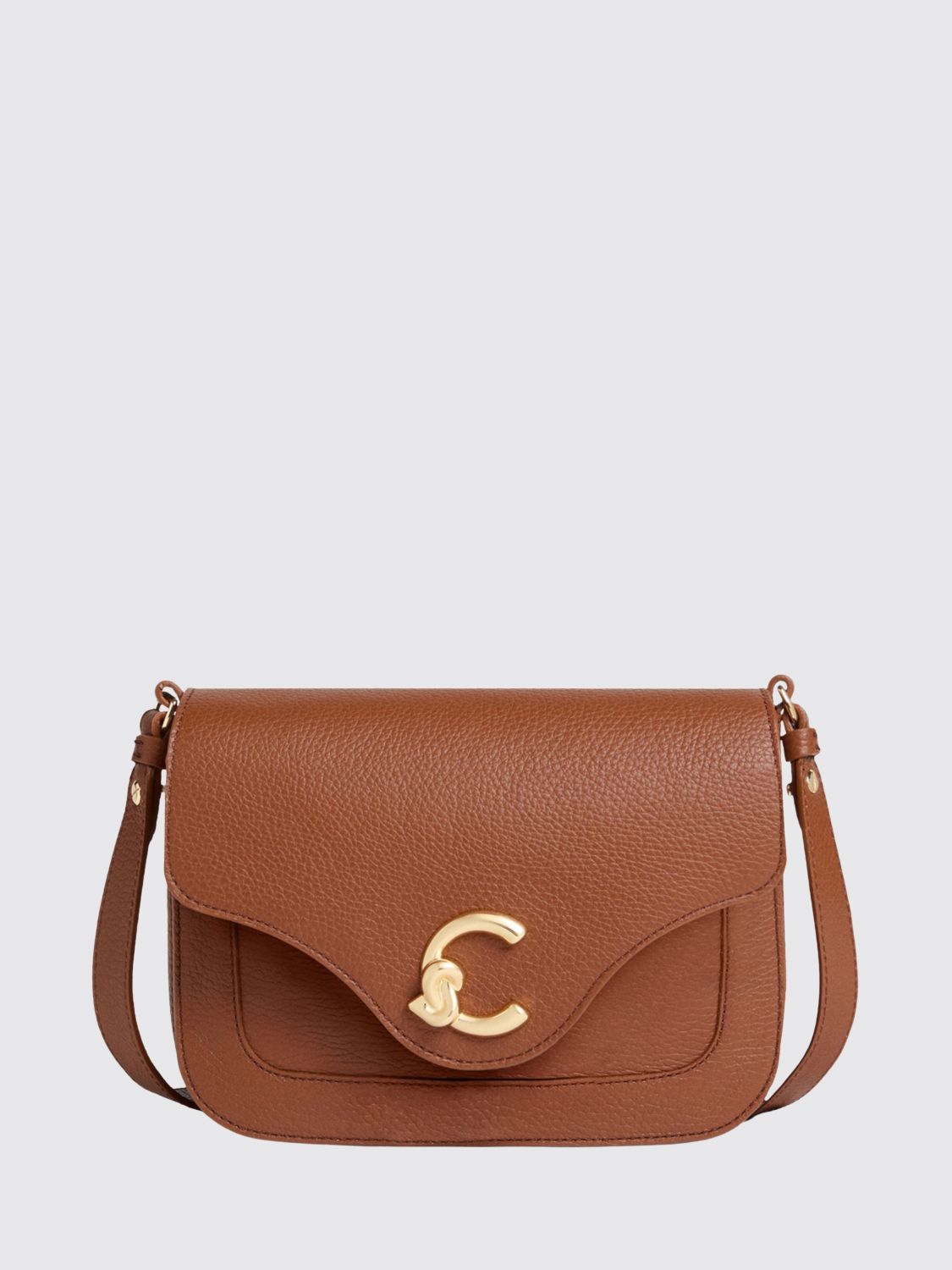 Coccinelle C-Me Hammered Leather Bag