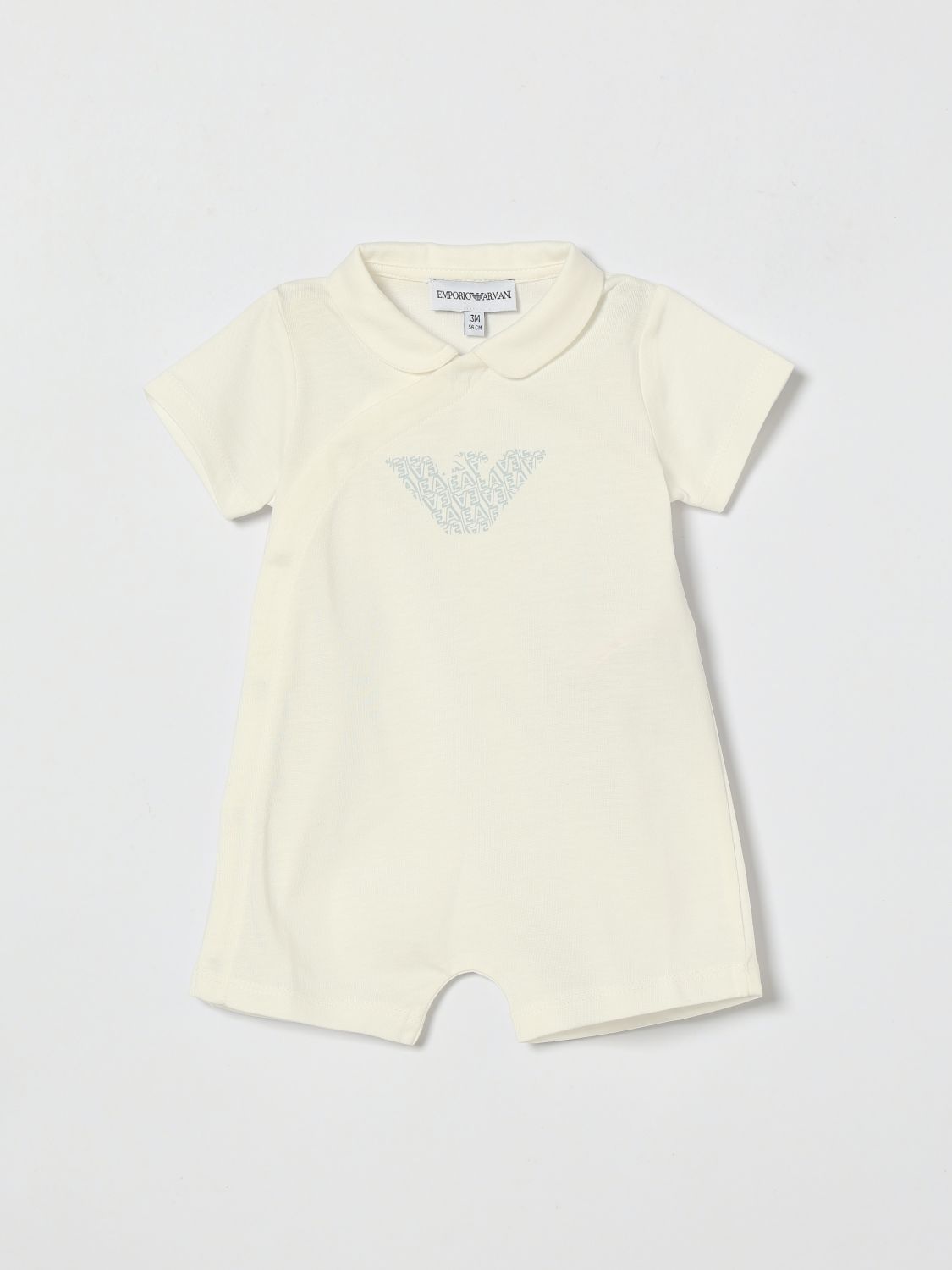 EMPORIO ARMANI Baumwoll-Overall mit Logo