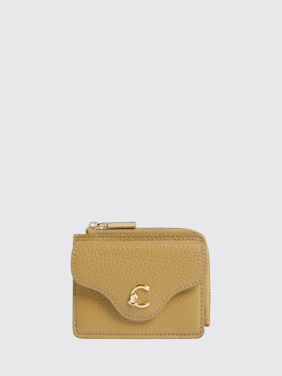 COCCINELLE C-Me Genarbtes Leder Portemonnaie