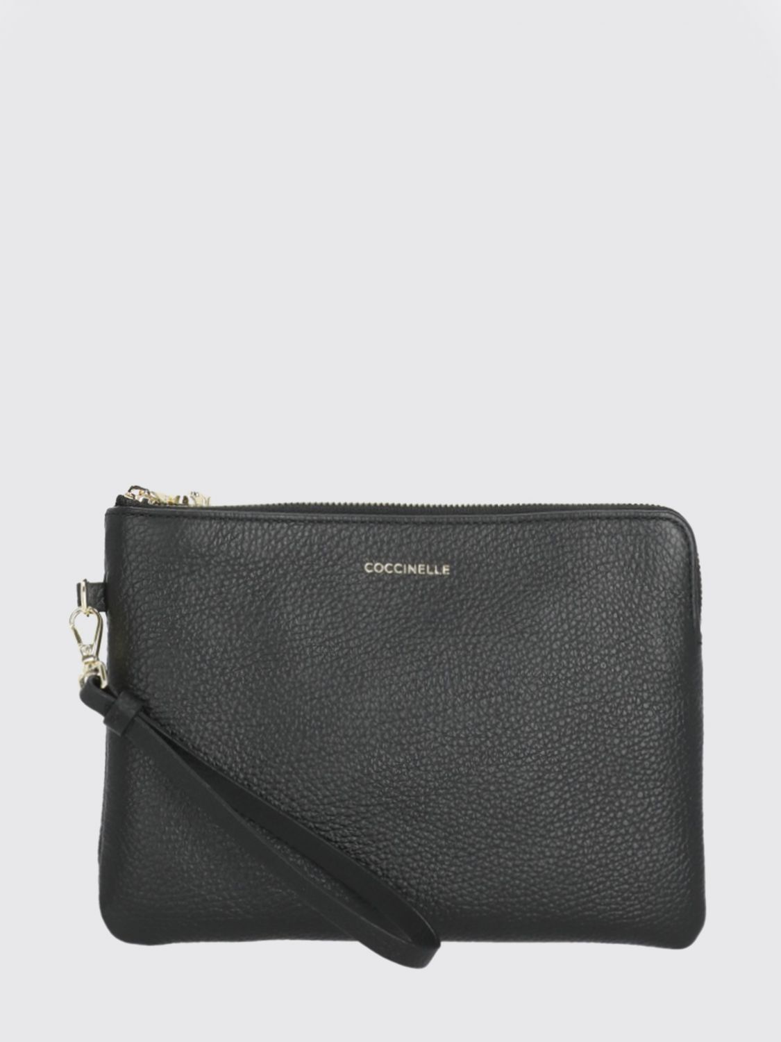 COCCINELLE C-Me Softy Genarbtes Leder Pochette