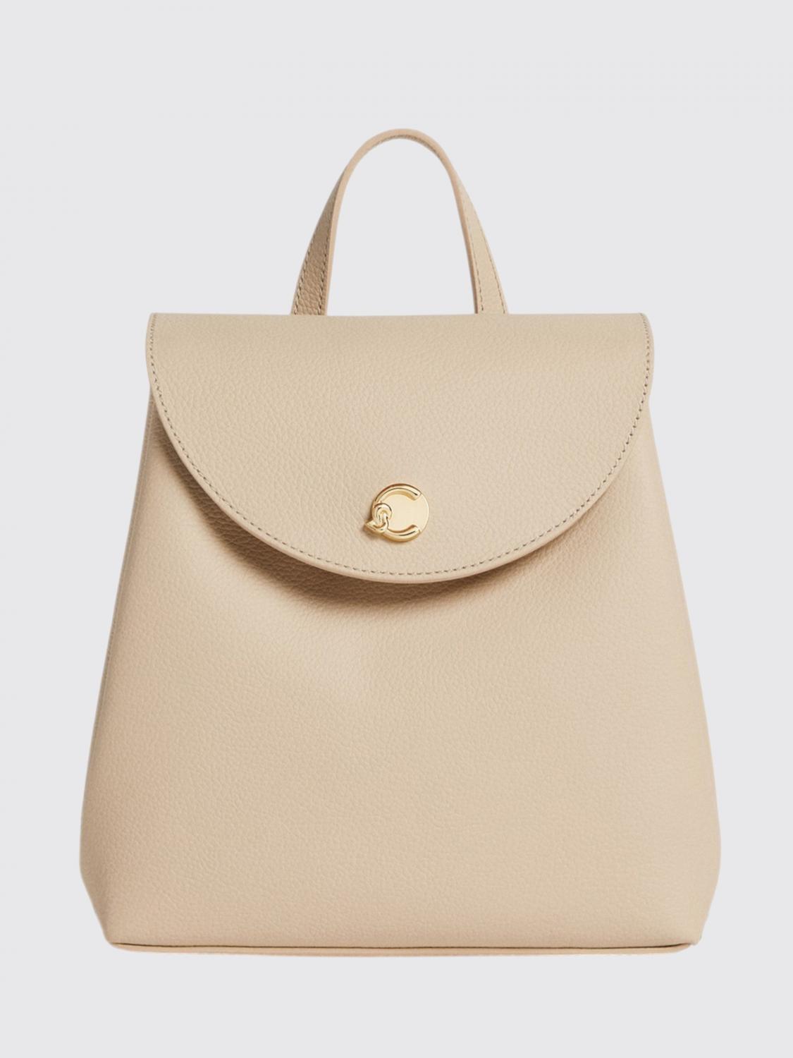 COCCINELLE Backpack Woman color Beige