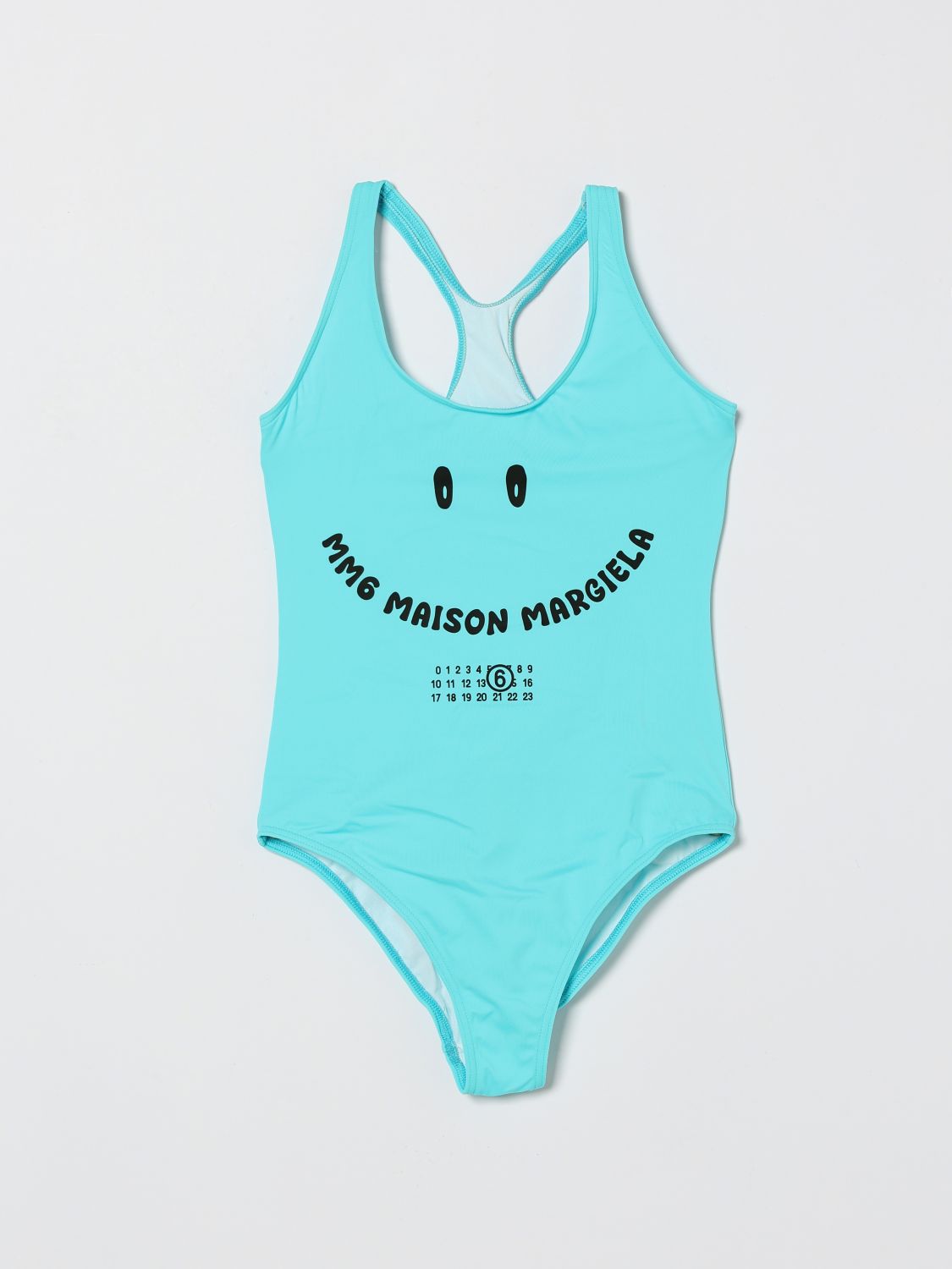 MM6 MAISON MARGIELA Printed Polyamide One-Piece Swimsuit　MM6 MAISON MARGIELA プリント ポリアミド ワンピース水着 MM6