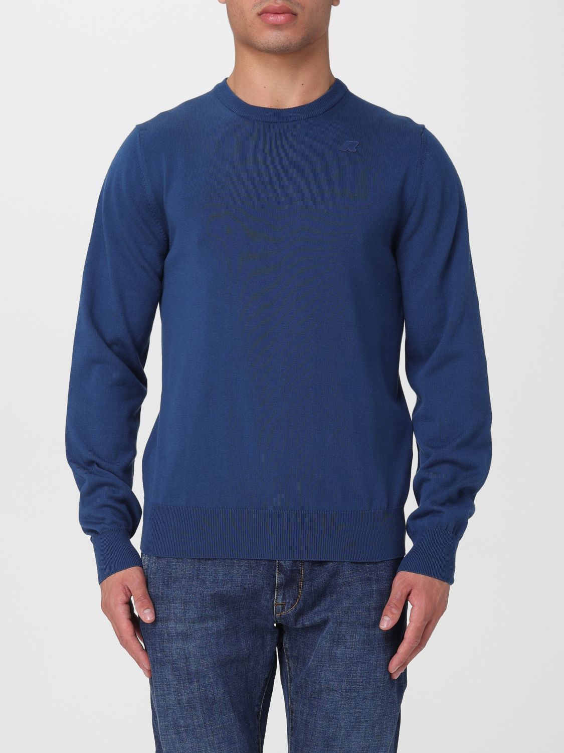 K-WAY Maglia a girocollo Sebastien in cotone con logo