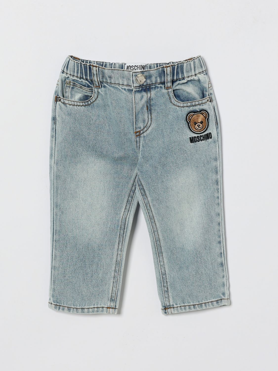 MOSCHINO Denim-Jeans mit Logo
