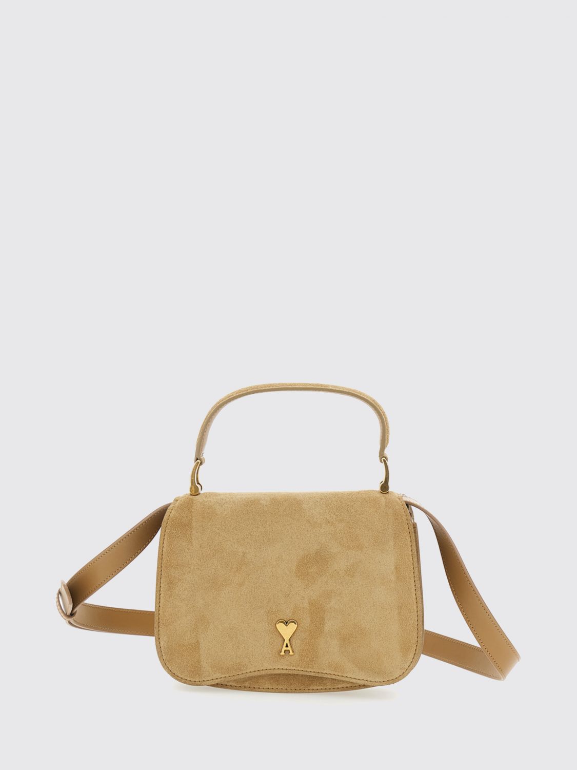 AMI PARIS Mini Bag Woman color Beige