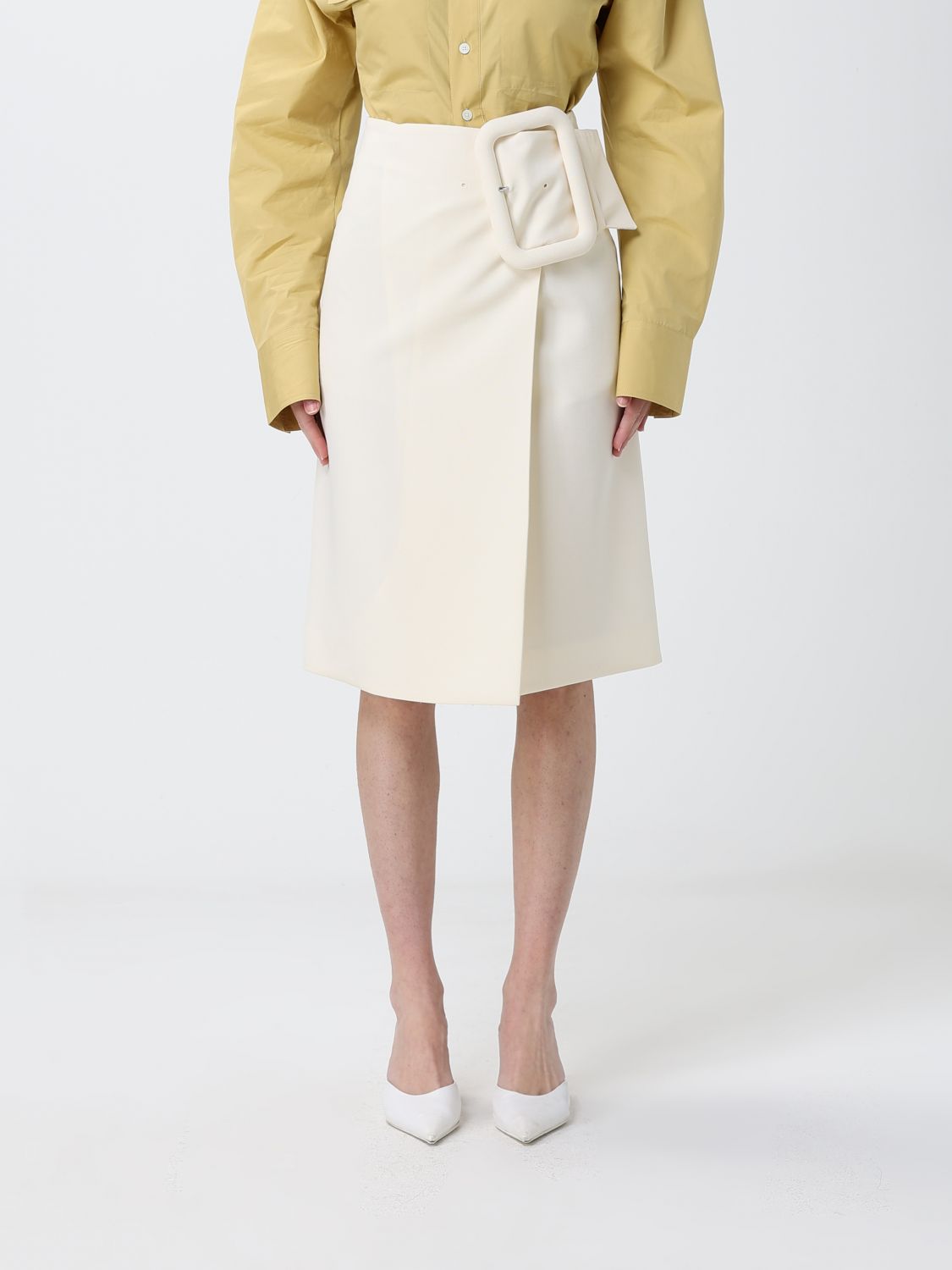 AMI Paris AMI PARIS Virgin Wool Wrap Skirt　AMI PARIS バージンウール ラップスカート