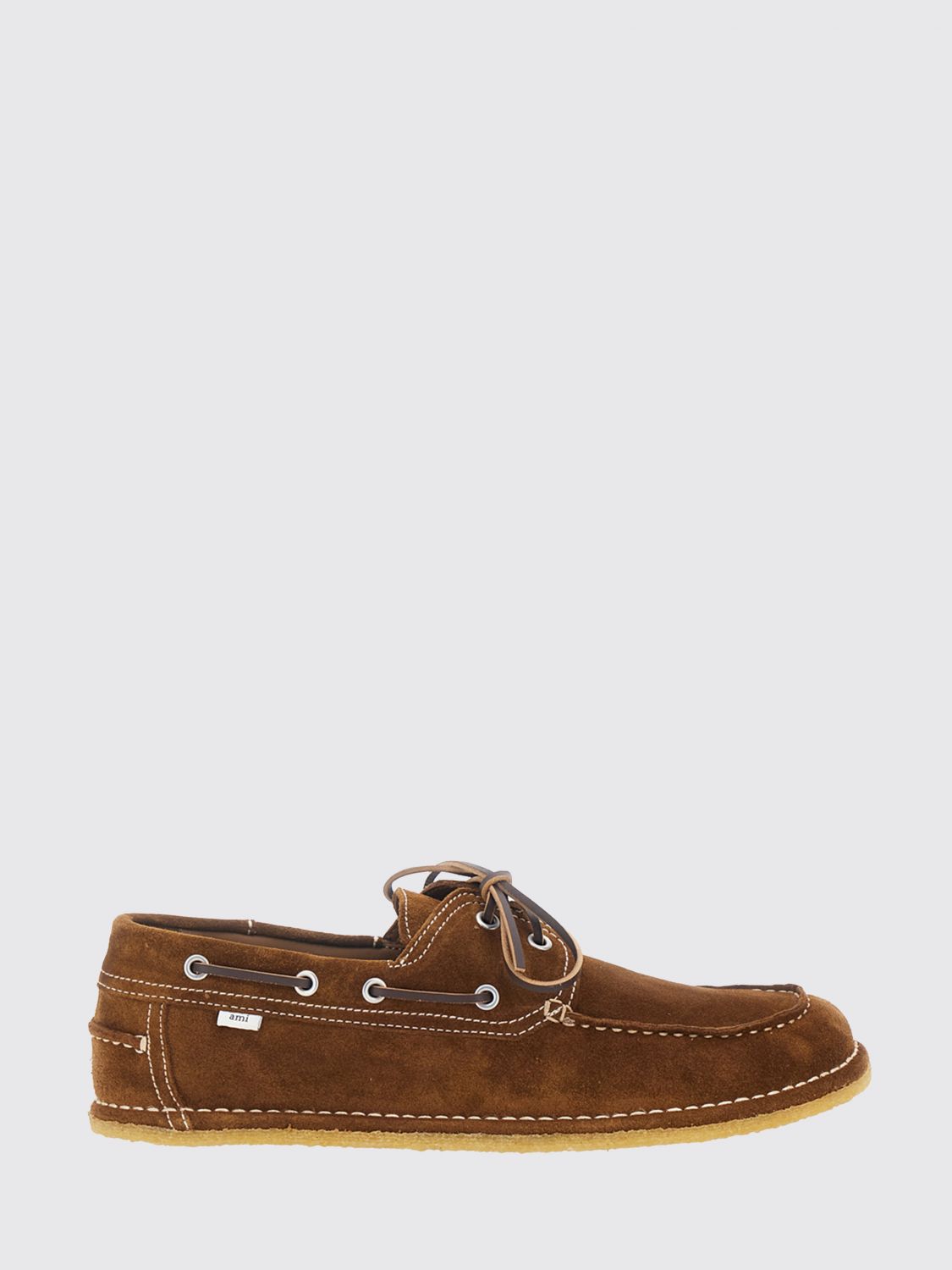 AMI PARIS Loafers Men color Brown
